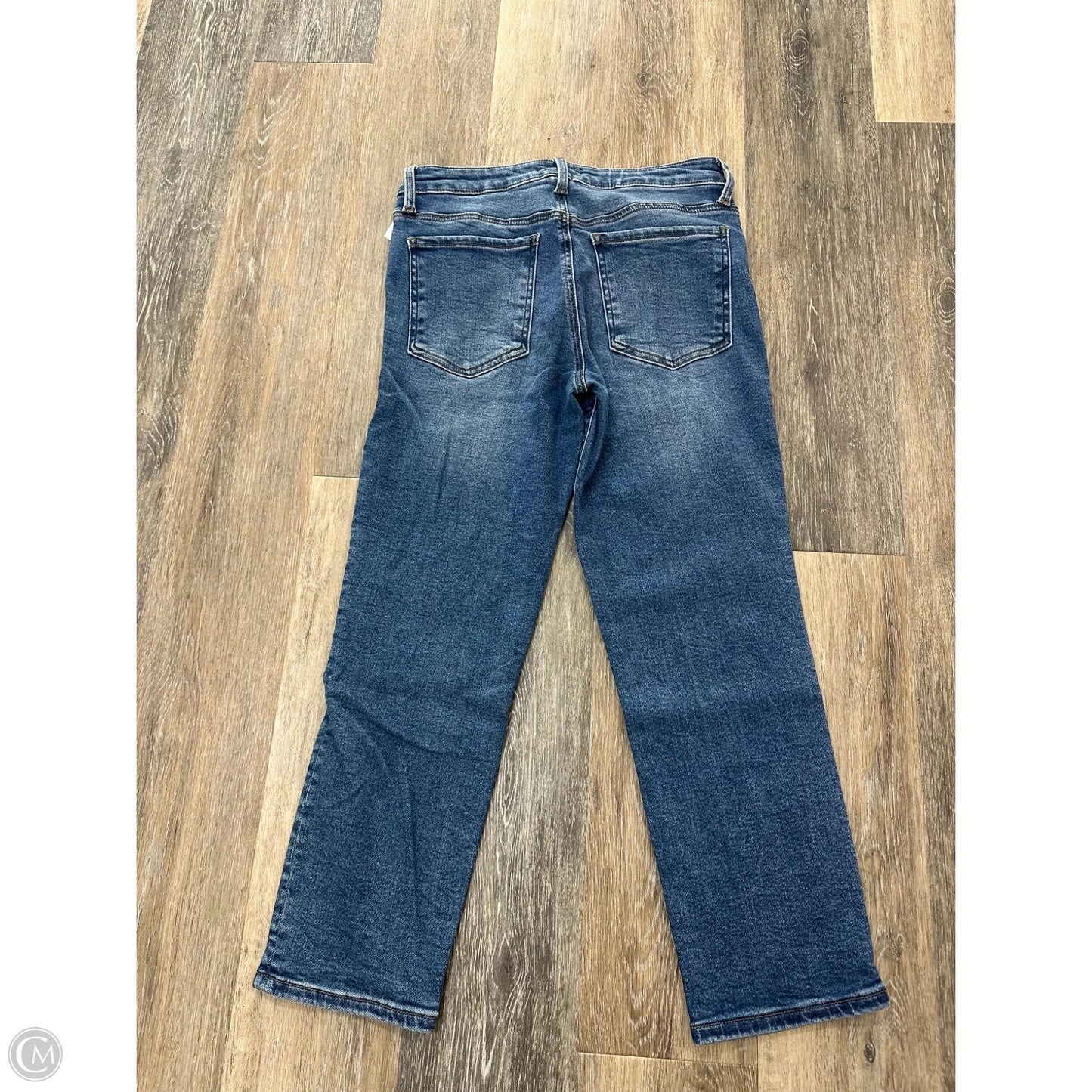 Jeans Cropped By Kut In Blue Denim, Size: 6