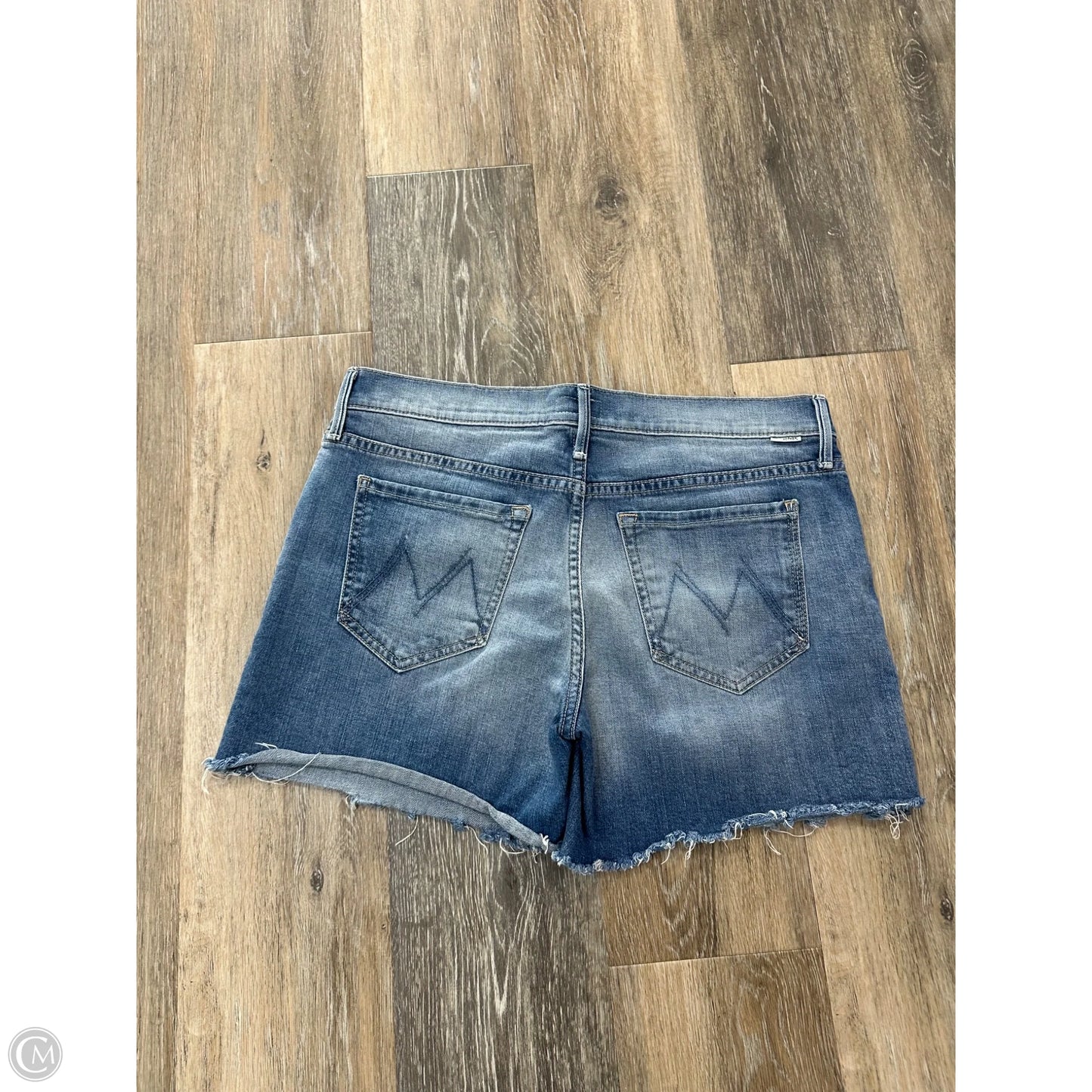 Shorts Designer By Mother In Blue Denim, Size: 4/27