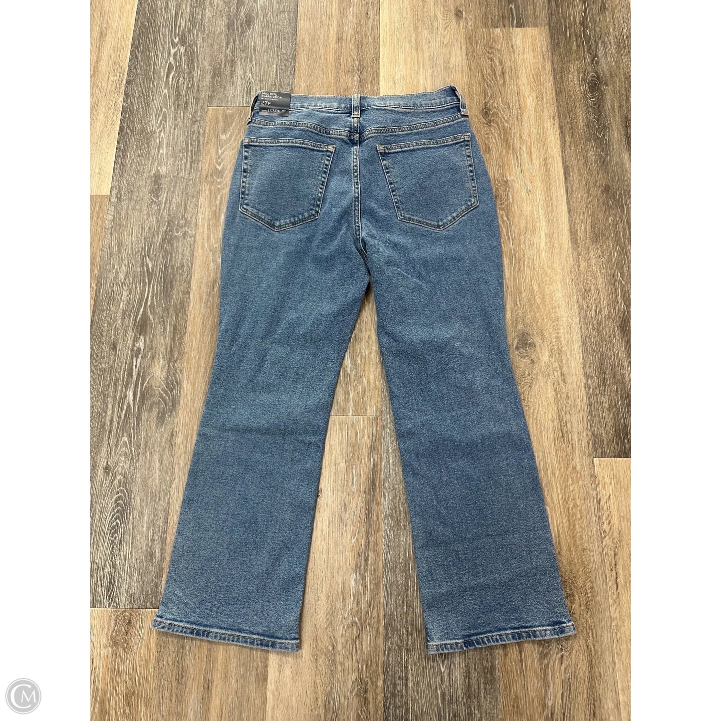 Jeans Cropped By J. Crew In Blue Denim, Size: 4