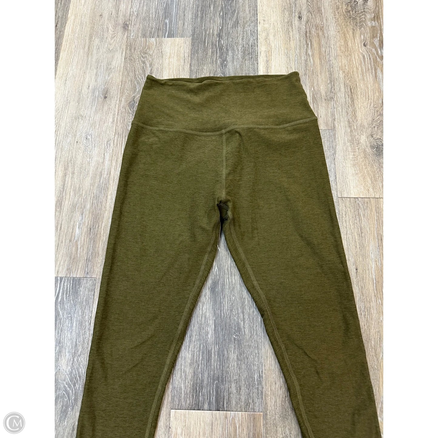 Athletic Leggings By Beyond Yoga In Green, Size: L
