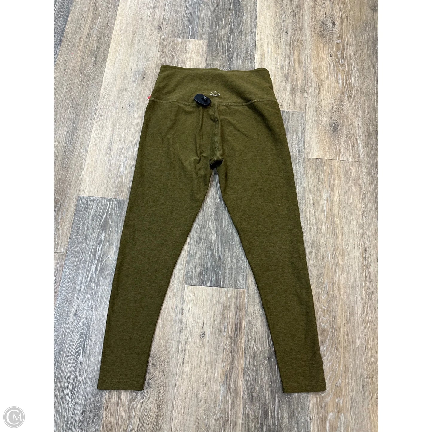 Athletic Leggings By Beyond Yoga In Green, Size: L