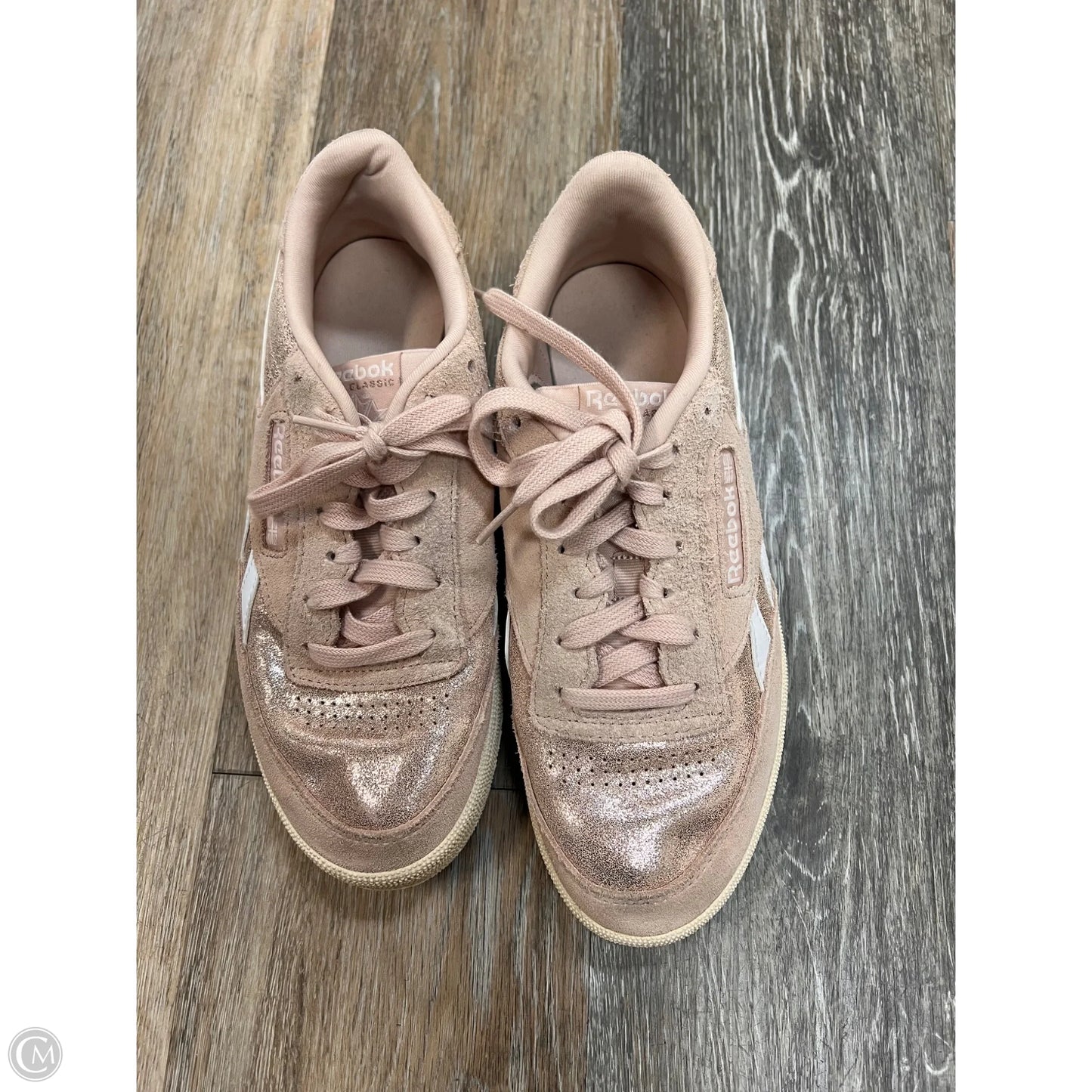 Shoes Sneakers By Reebok In Pink, Size: 8.5