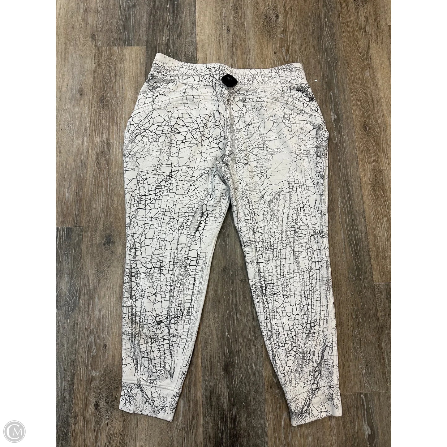 Athletic Pants By Lululemon In White, Size: 14