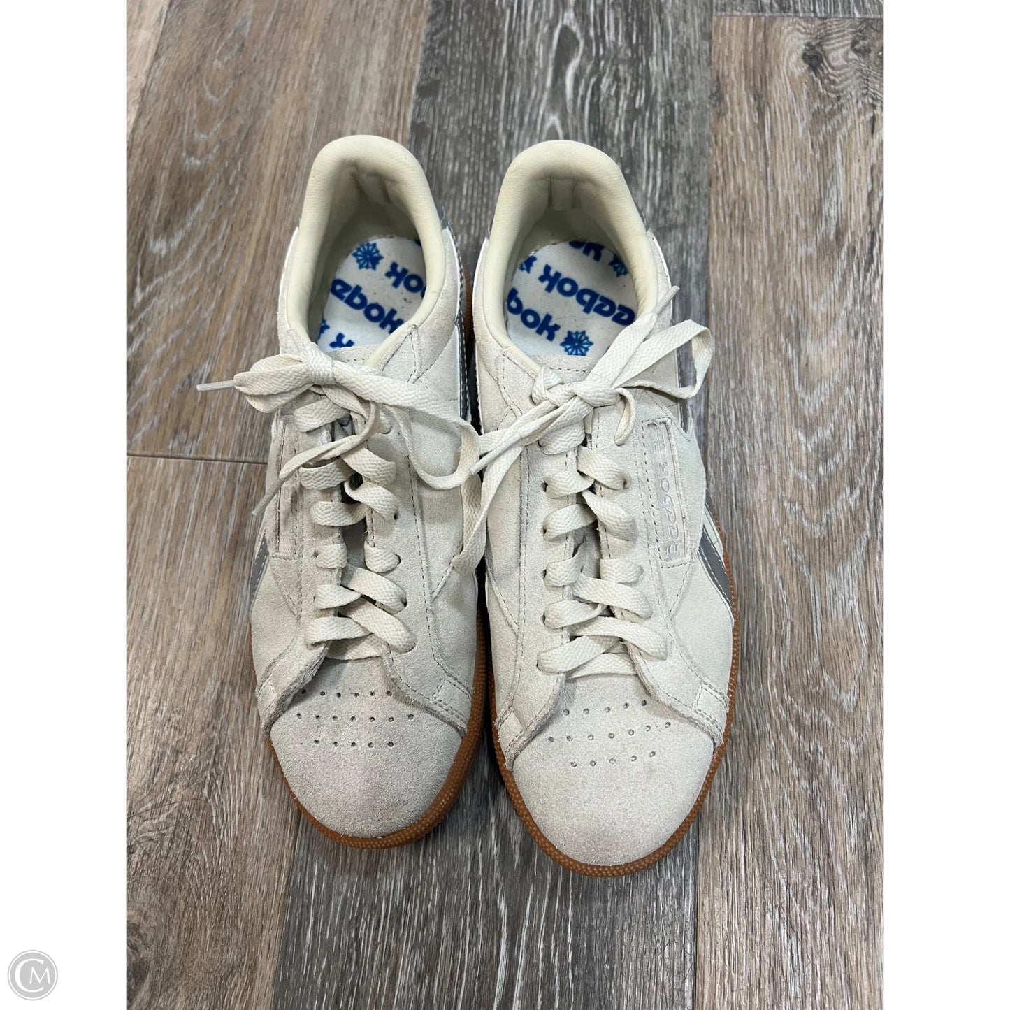 Shoes Sneakers By Reebok In Cream, Size: 7