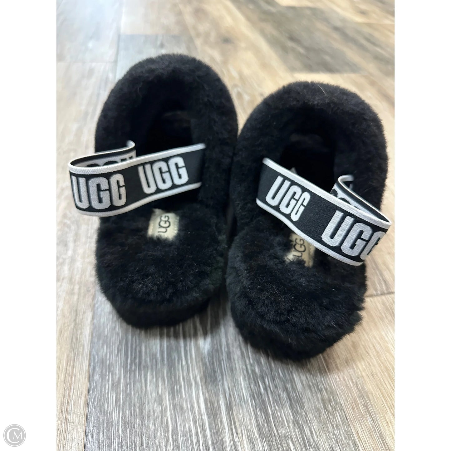 Sandals Designer By Ugg In Black, Size: 10