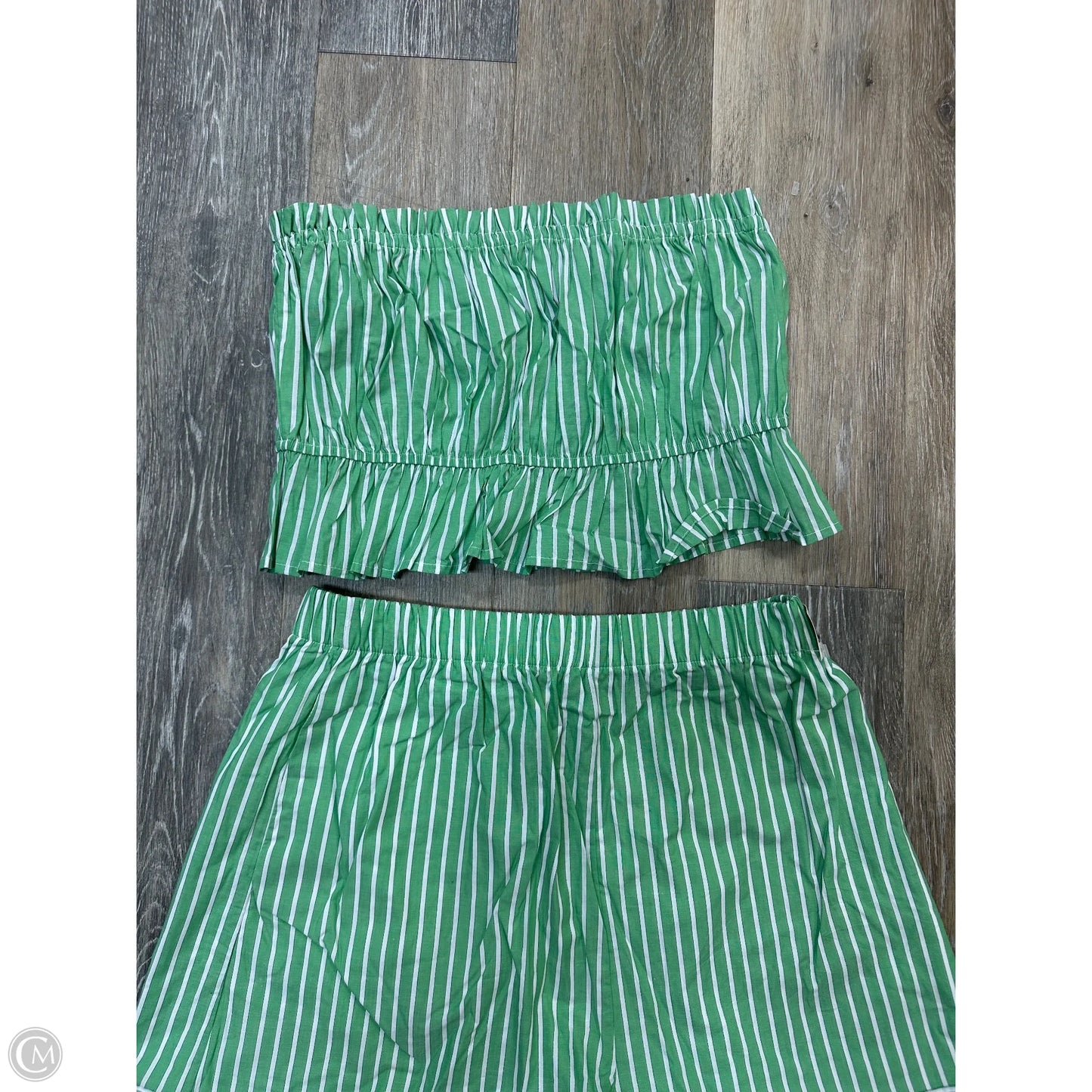 Shorts Set By Mable In Green, Size: L