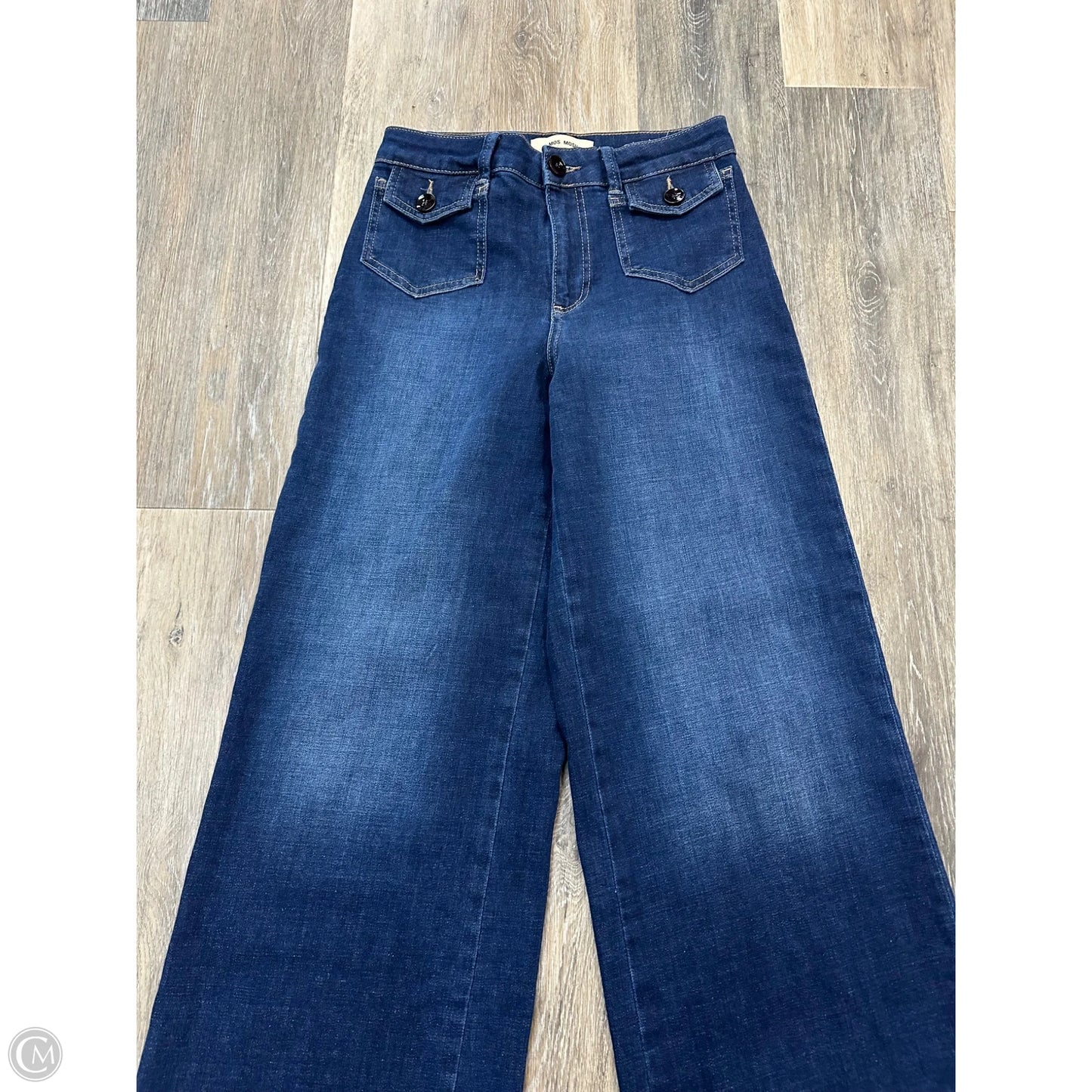 Jeans Wide Leg By Mos Mosh In Blue Denim, Size: 2