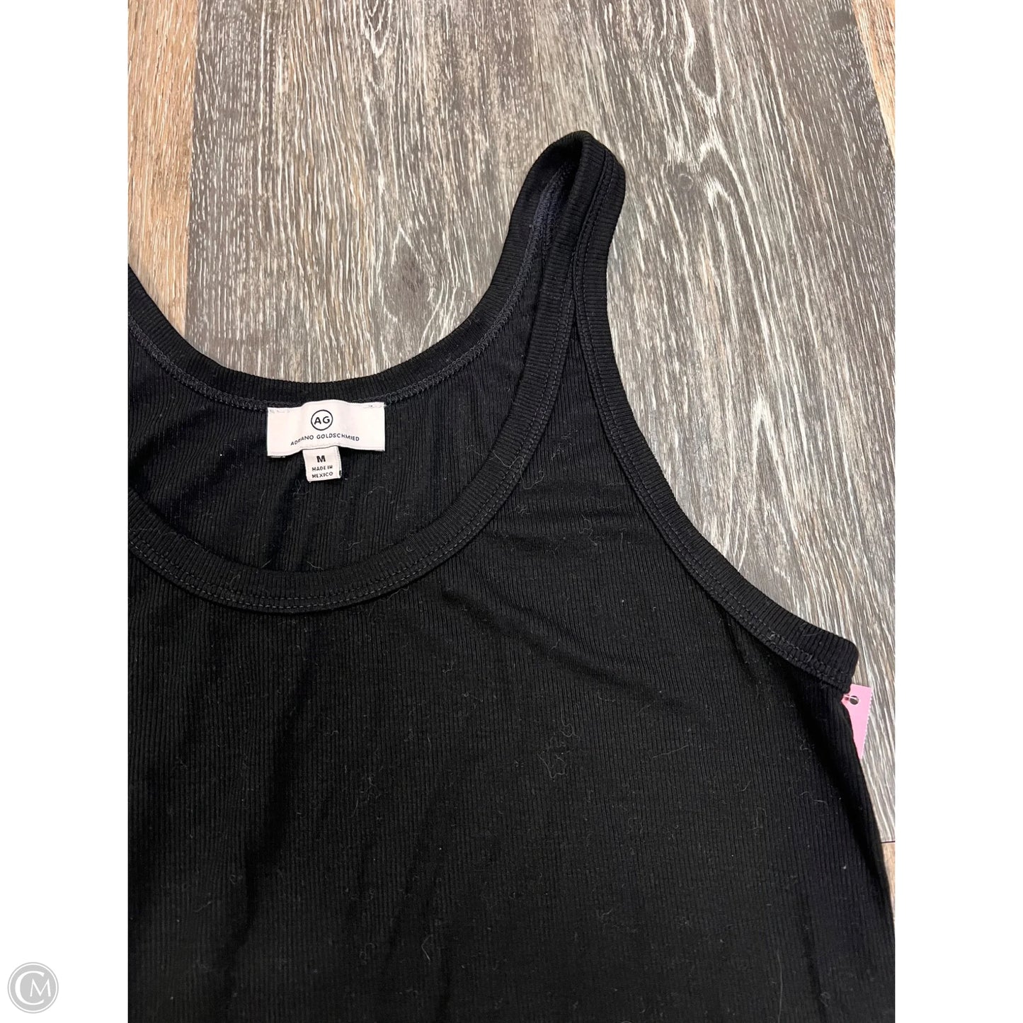 Tank Top By Adriano Goldschmied In Black, Size: M