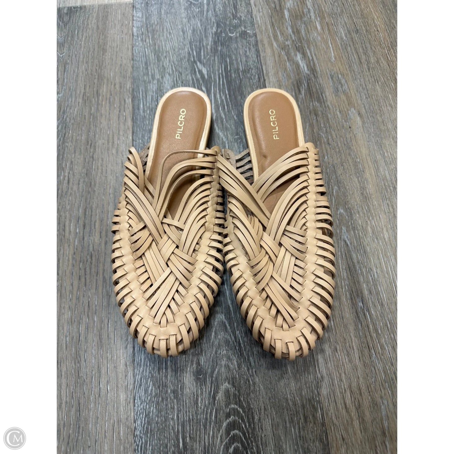Shoes Flats By Pilcro In Beige, Size: 10