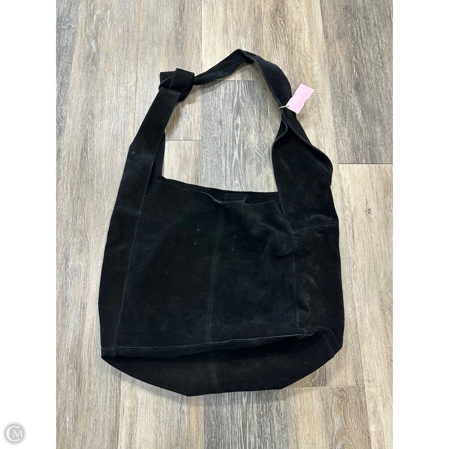 Handbag Leather By Free People, Size: Medium
