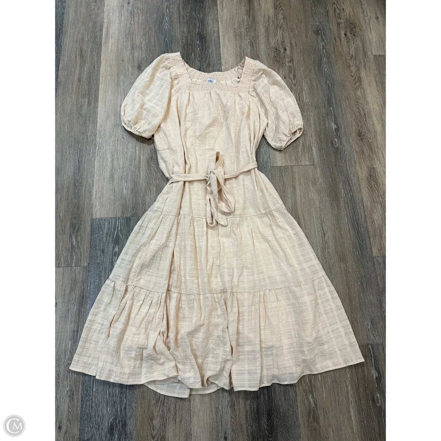 Dress Casual Maxi By Evereve In Cream, Size: M