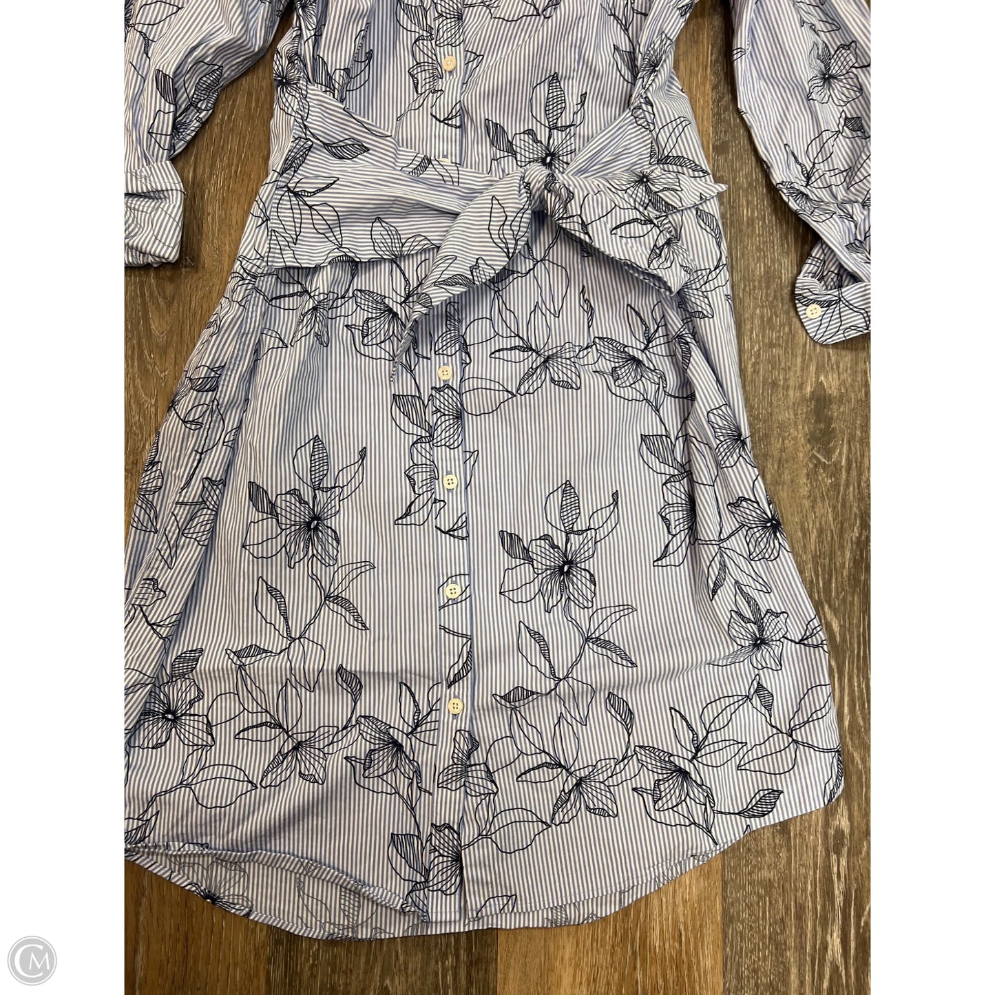 Dress Casual Short By Untuck It In Striped Pattern, Size: 8