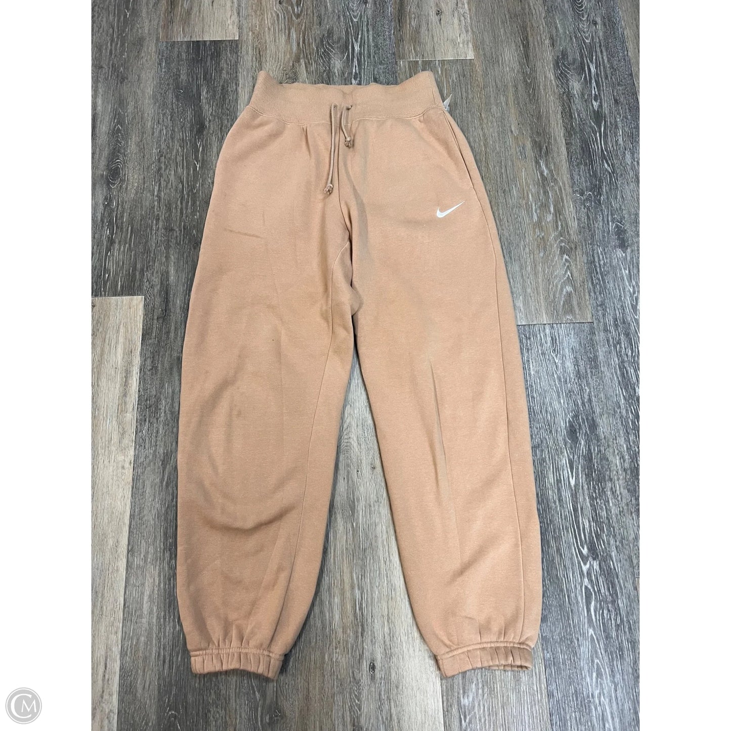 Athletic Pants By Nike Apparel In Beige, Size: Xs