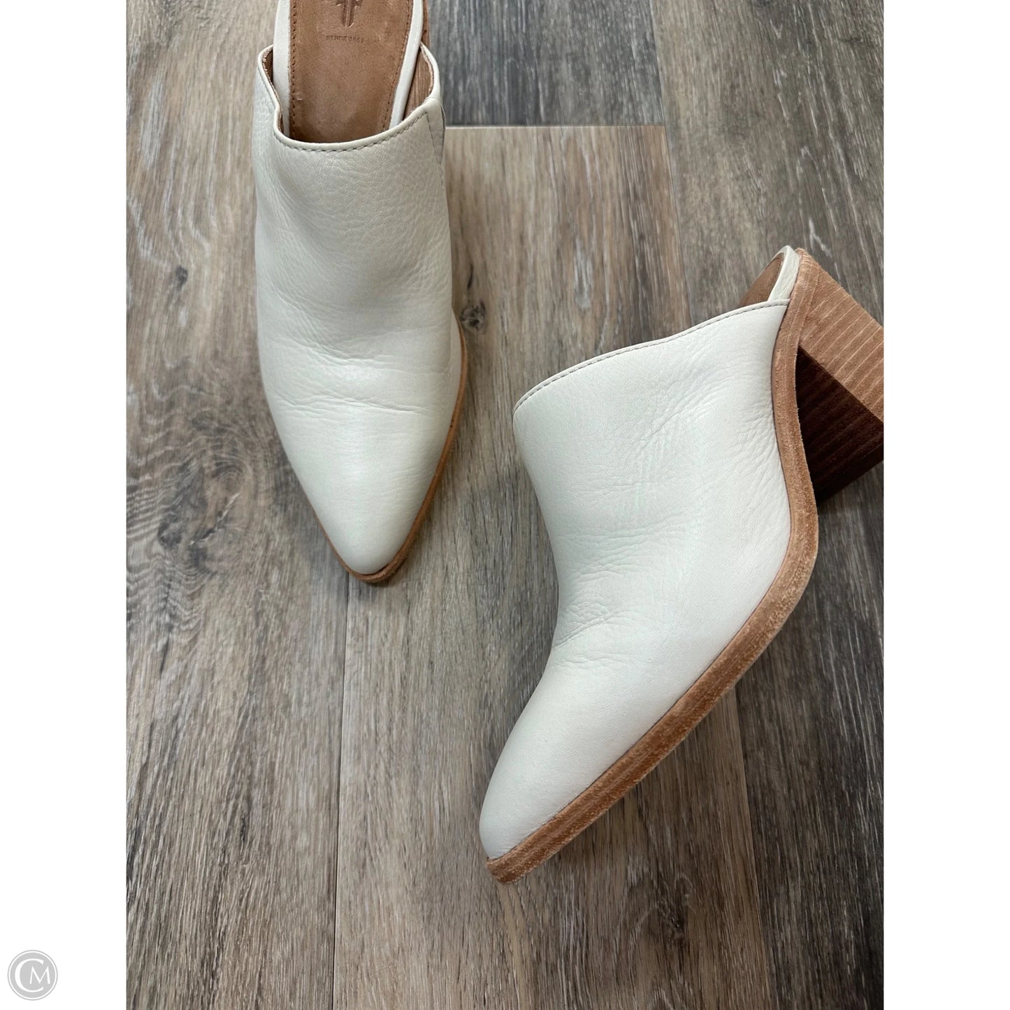 Boots Designer By Frye In Cream, Size: 7