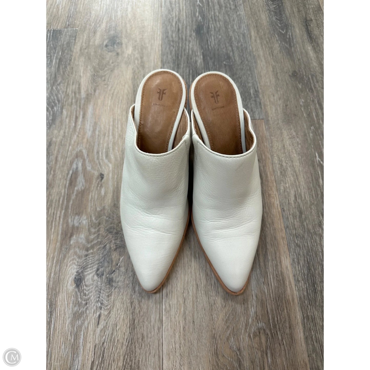 Boots Designer By Frye In Cream, Size: 7