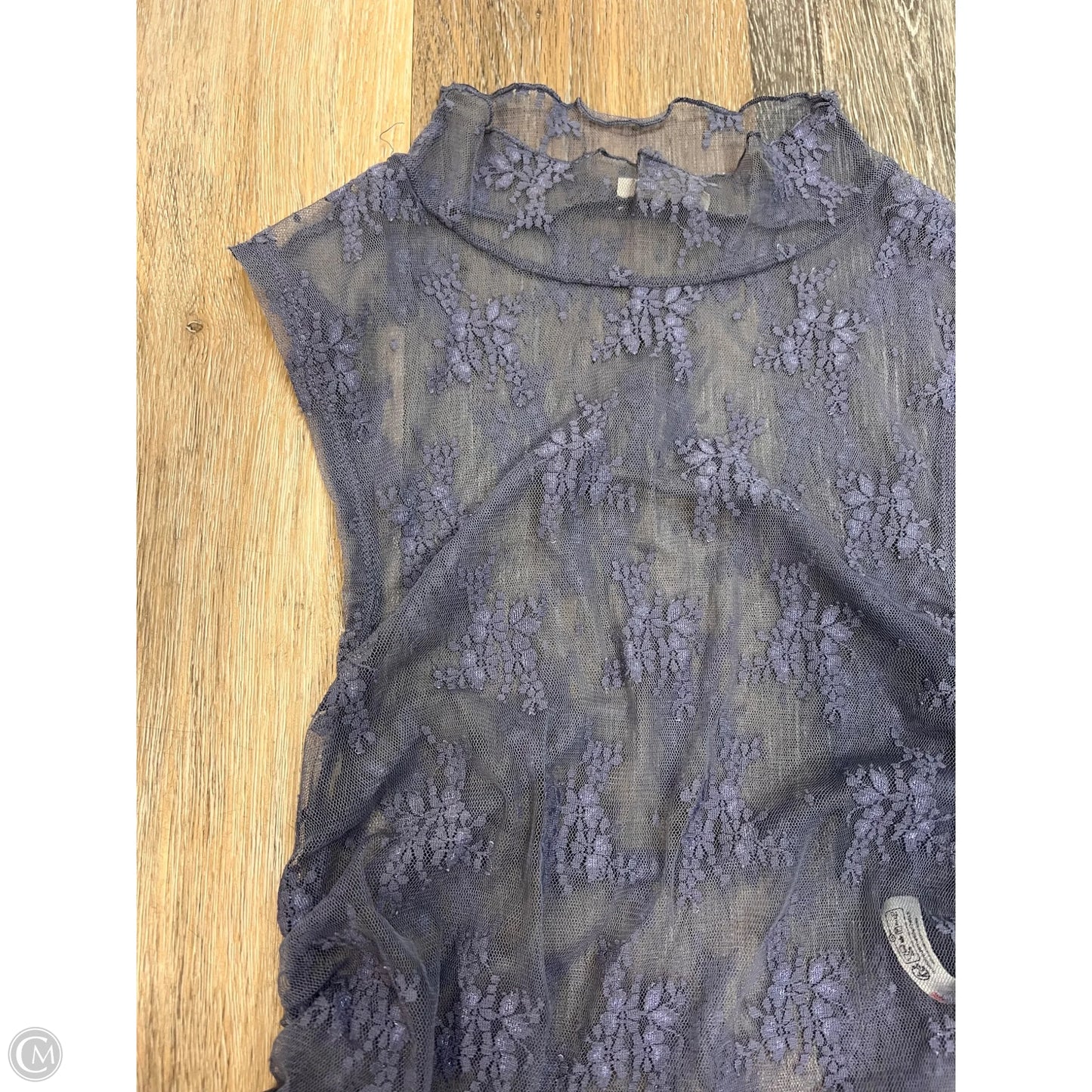 Tank Top By Free People In Blue, Size: S
