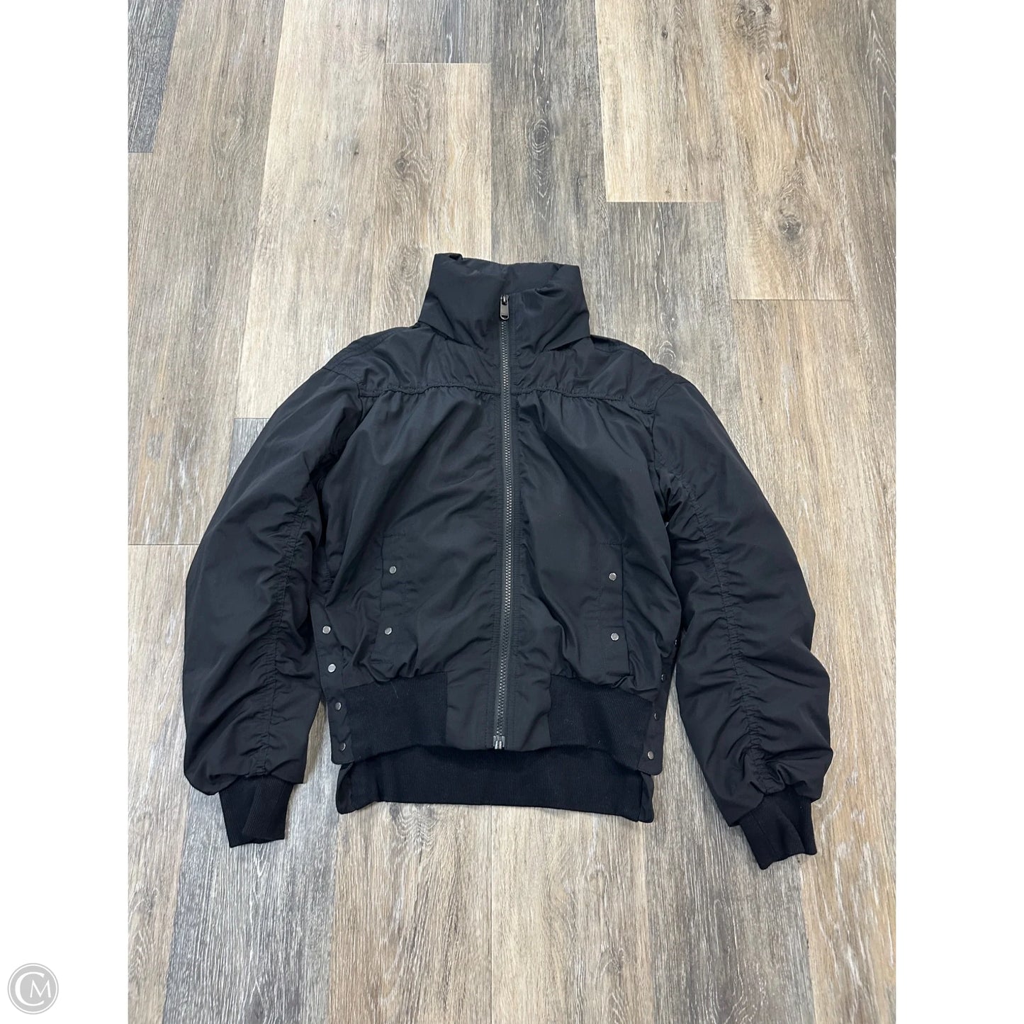 Athletic Jacket By Athleta In Black, Size: Xxs