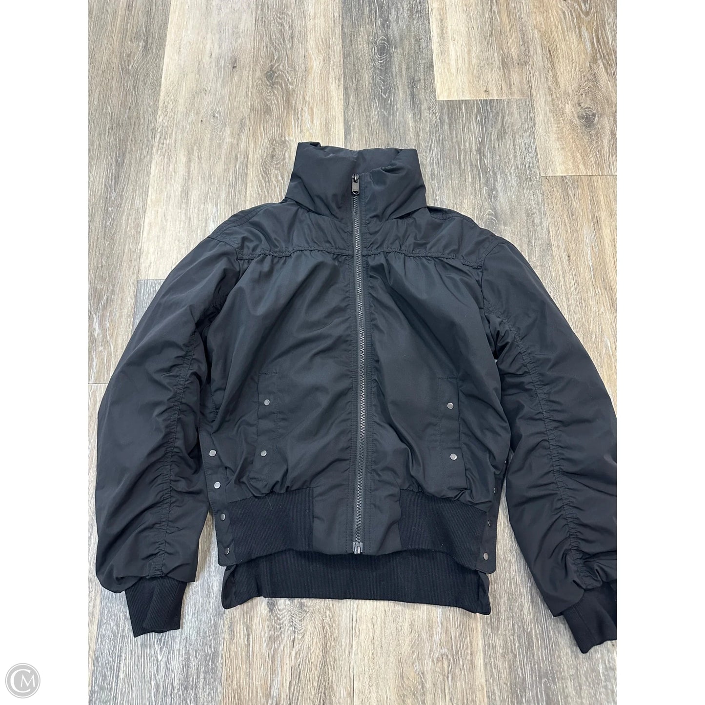Athletic Jacket By Athleta In Black, Size: Xxs