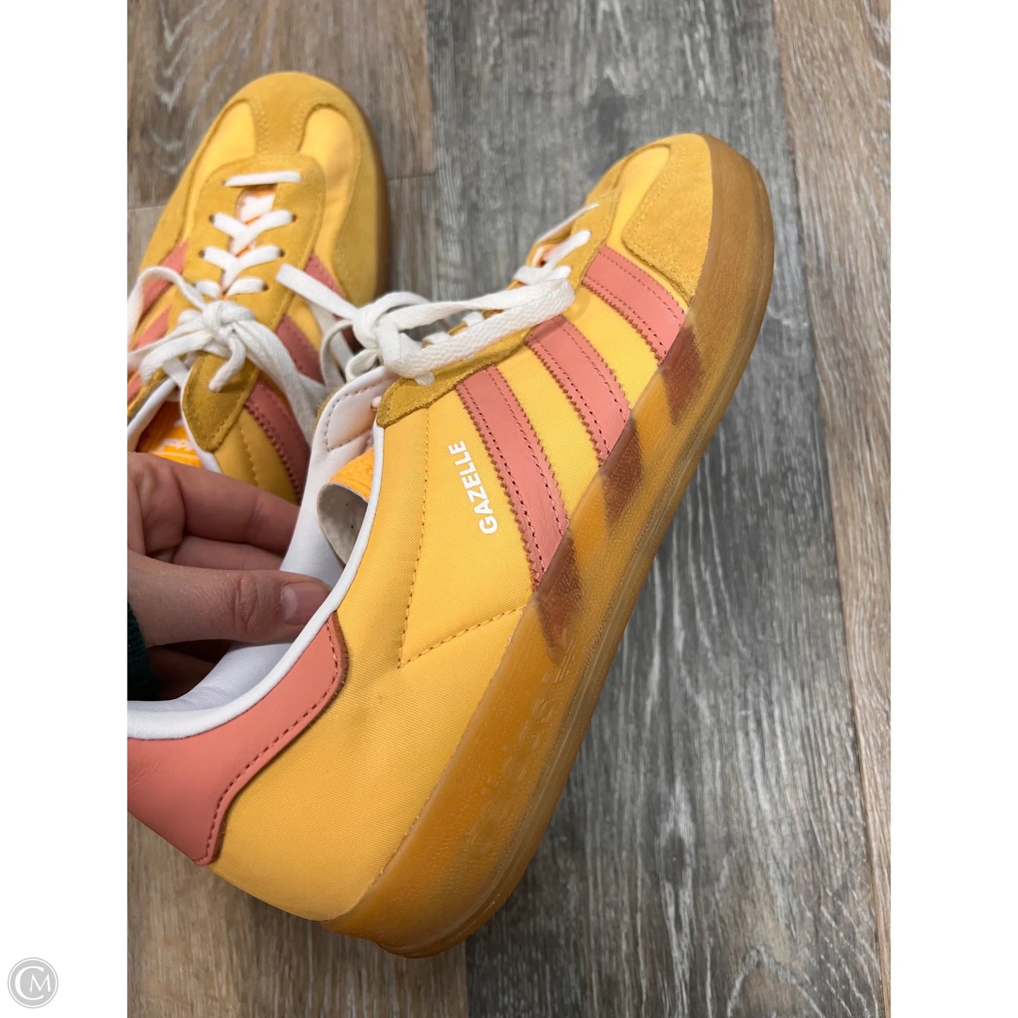 Shoes Sneakers By Adidas In Yellow, Size: 9.5