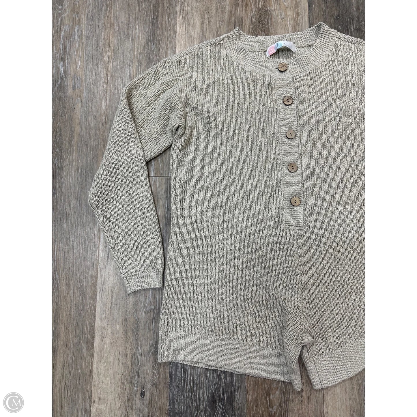 Romper By Free People In Tan, Size: Xs