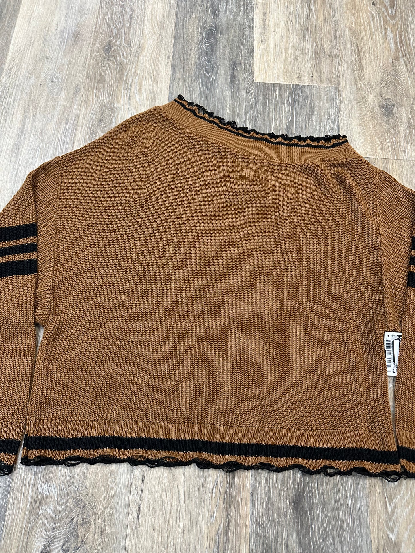 Sweater By Daytrip In Brown, Size: L