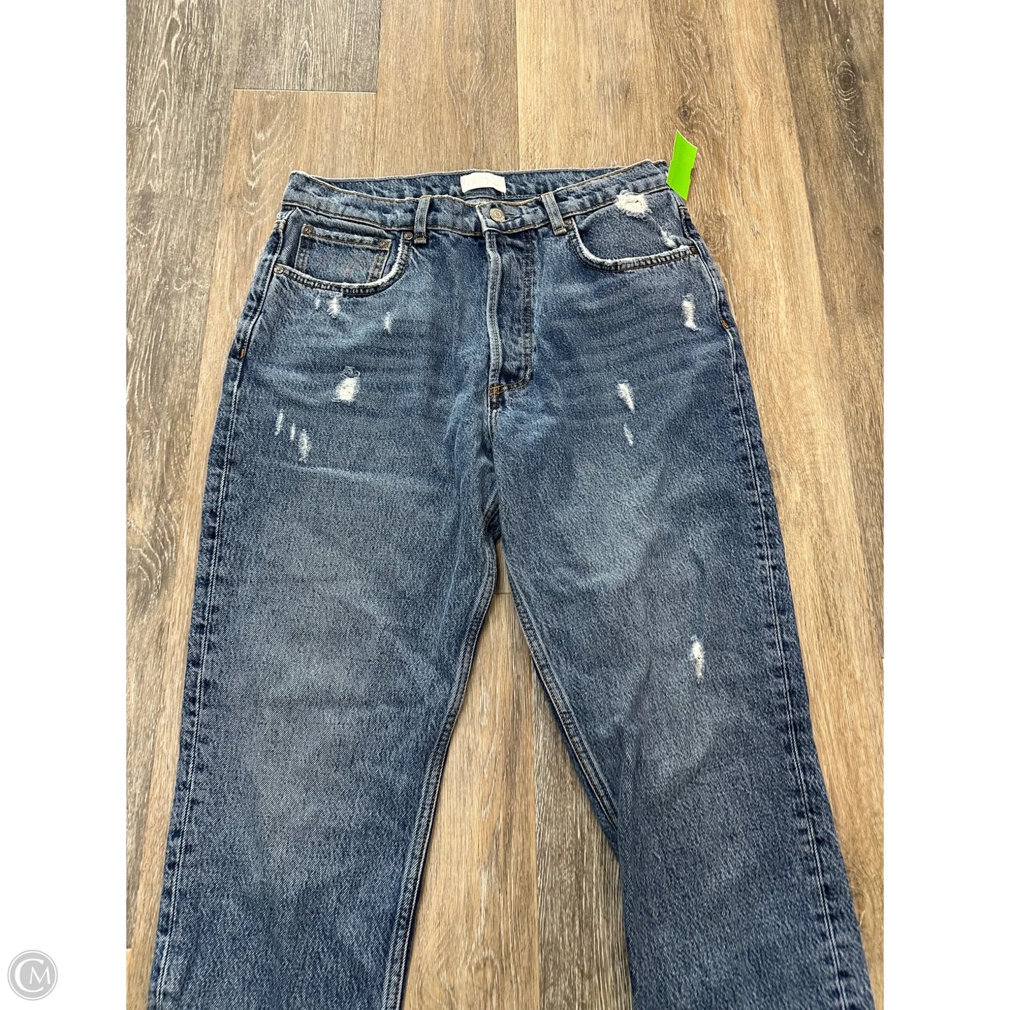 Jeans Straight By Boyish In Blue Denim, Size: 10