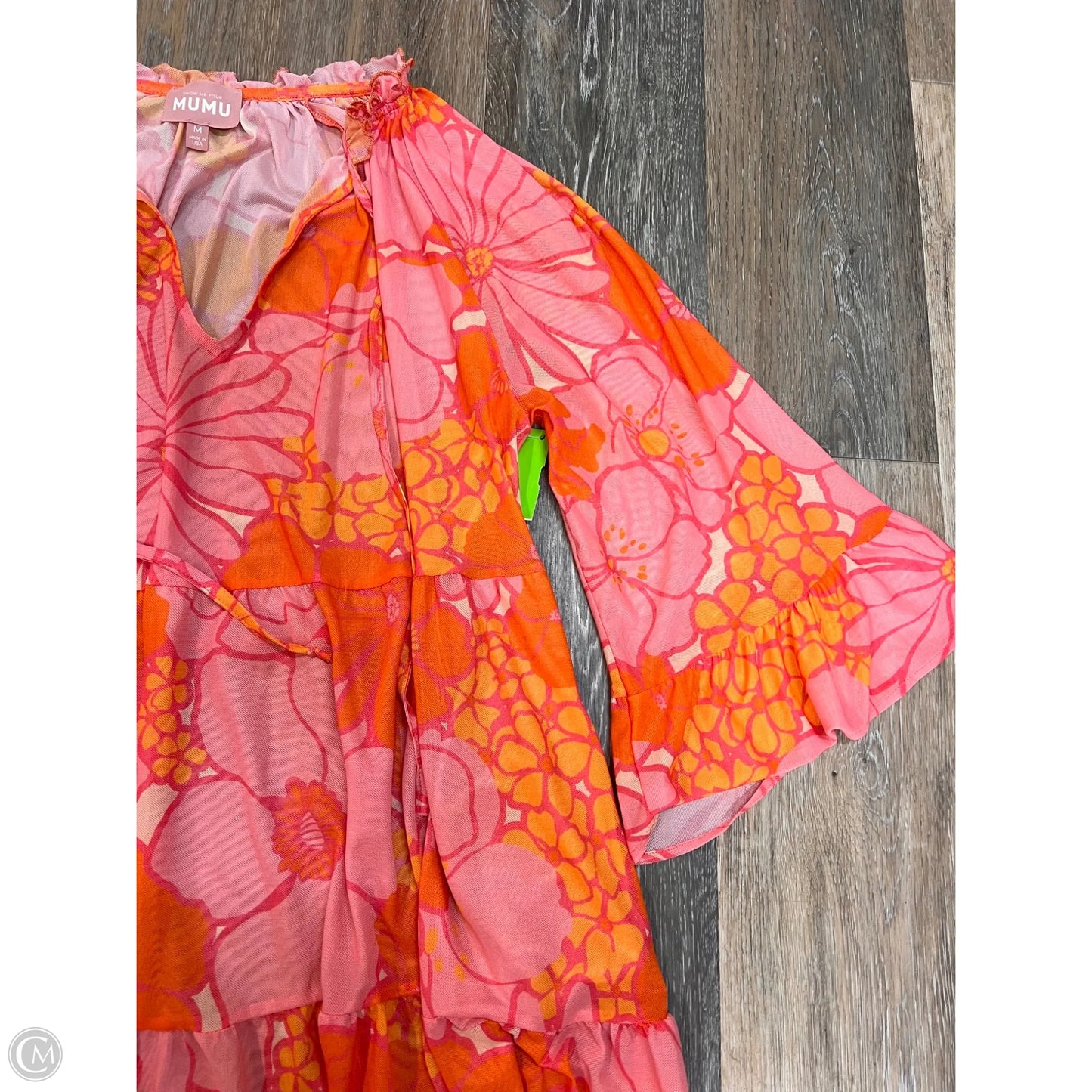 Dress Cover-up By Show Me Your Mumu In Orange, Size: M