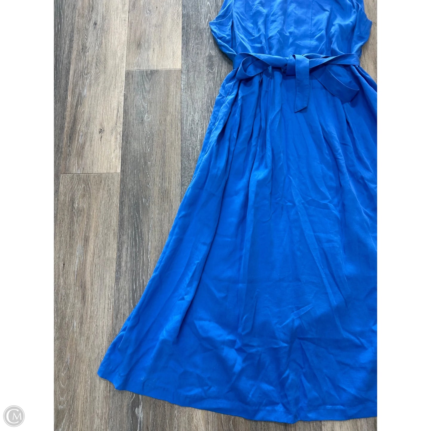 Dress Casual Maxi By J Mclaughlin In Blue & Brown, Size: Xl