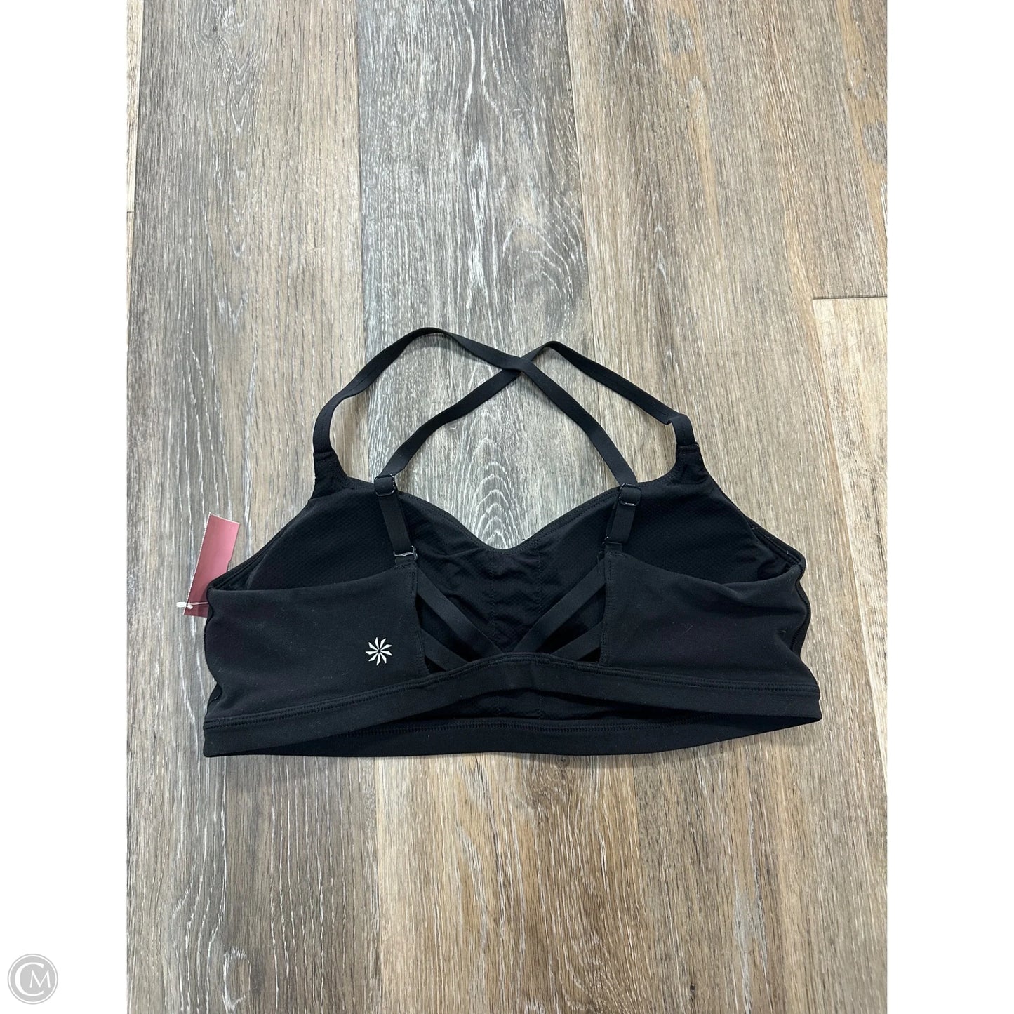 Athletic Bra By Athleta In Black, Size: M