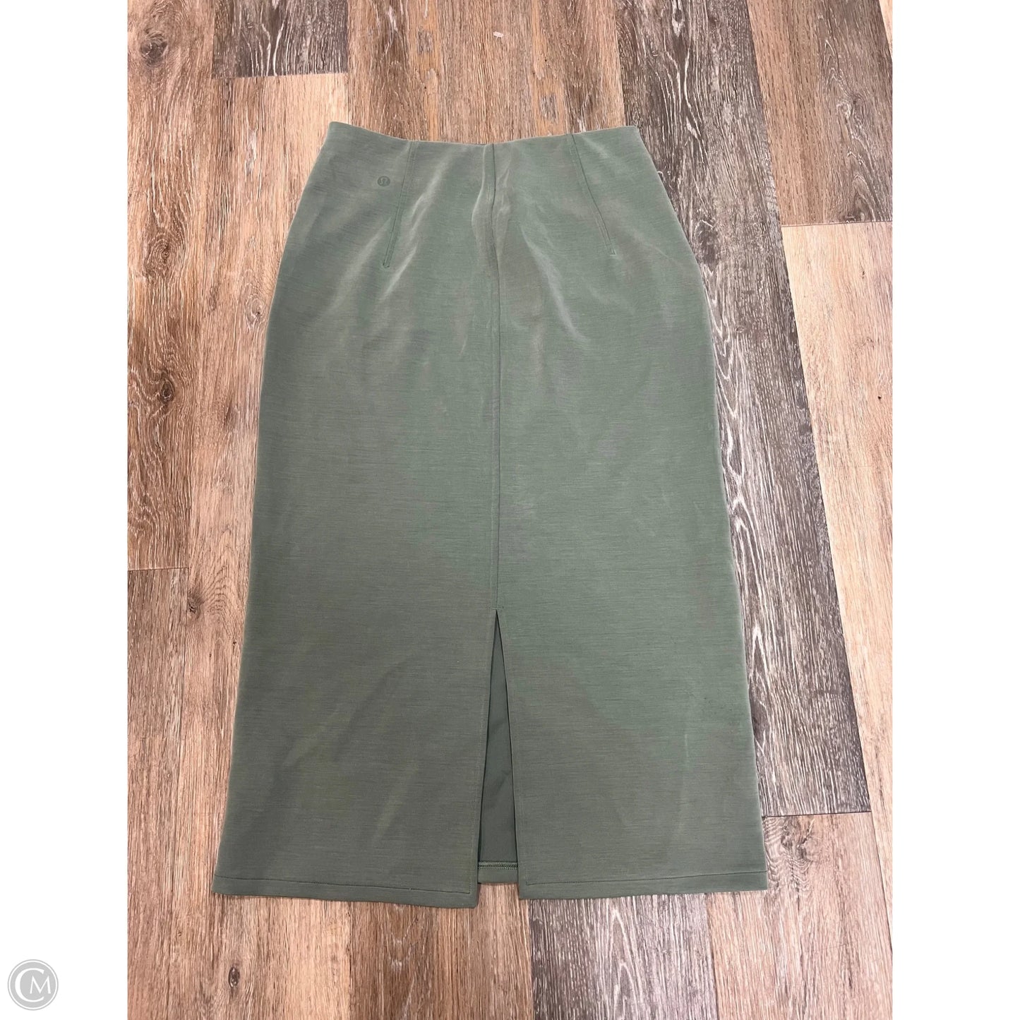 Skirt Midi By Lululemon In Green, Size: 6