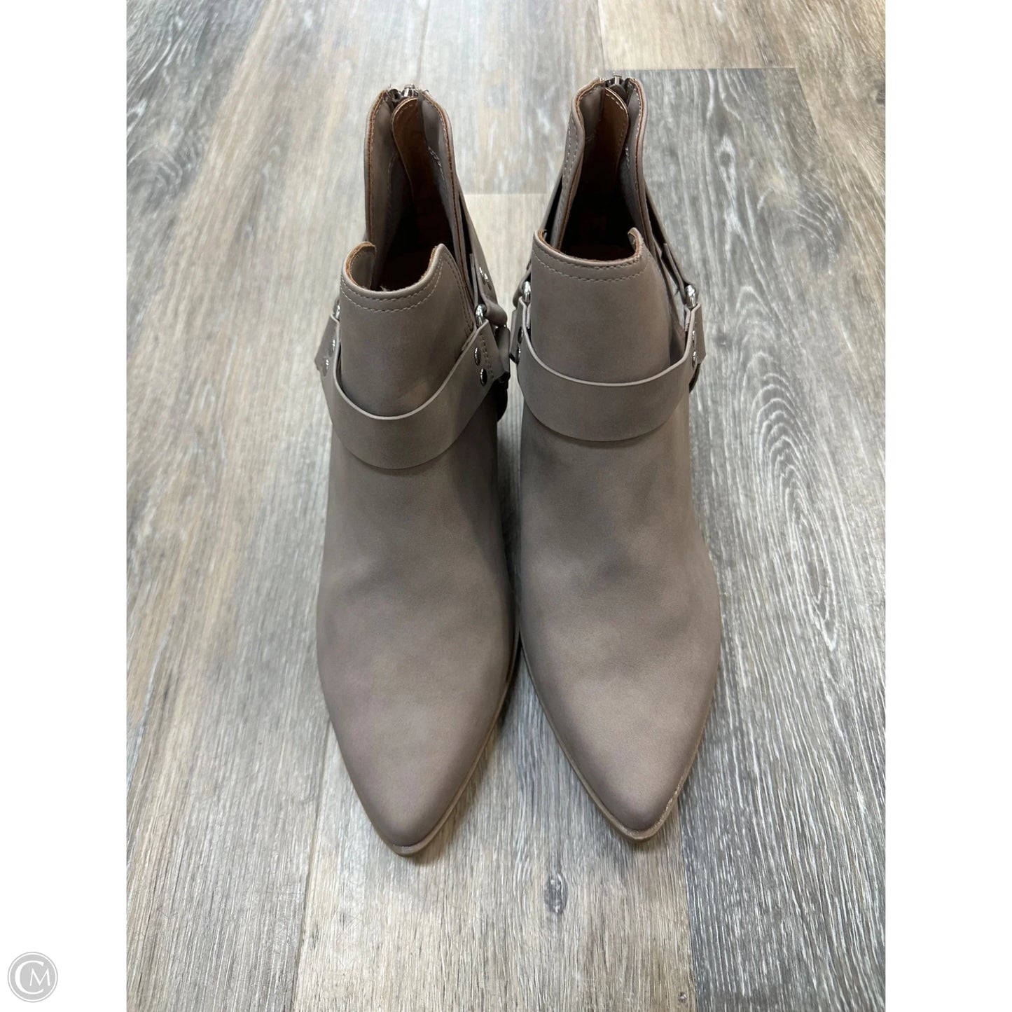 Boots Ankle Heels By Dolce Vita In Tan, Size: 10