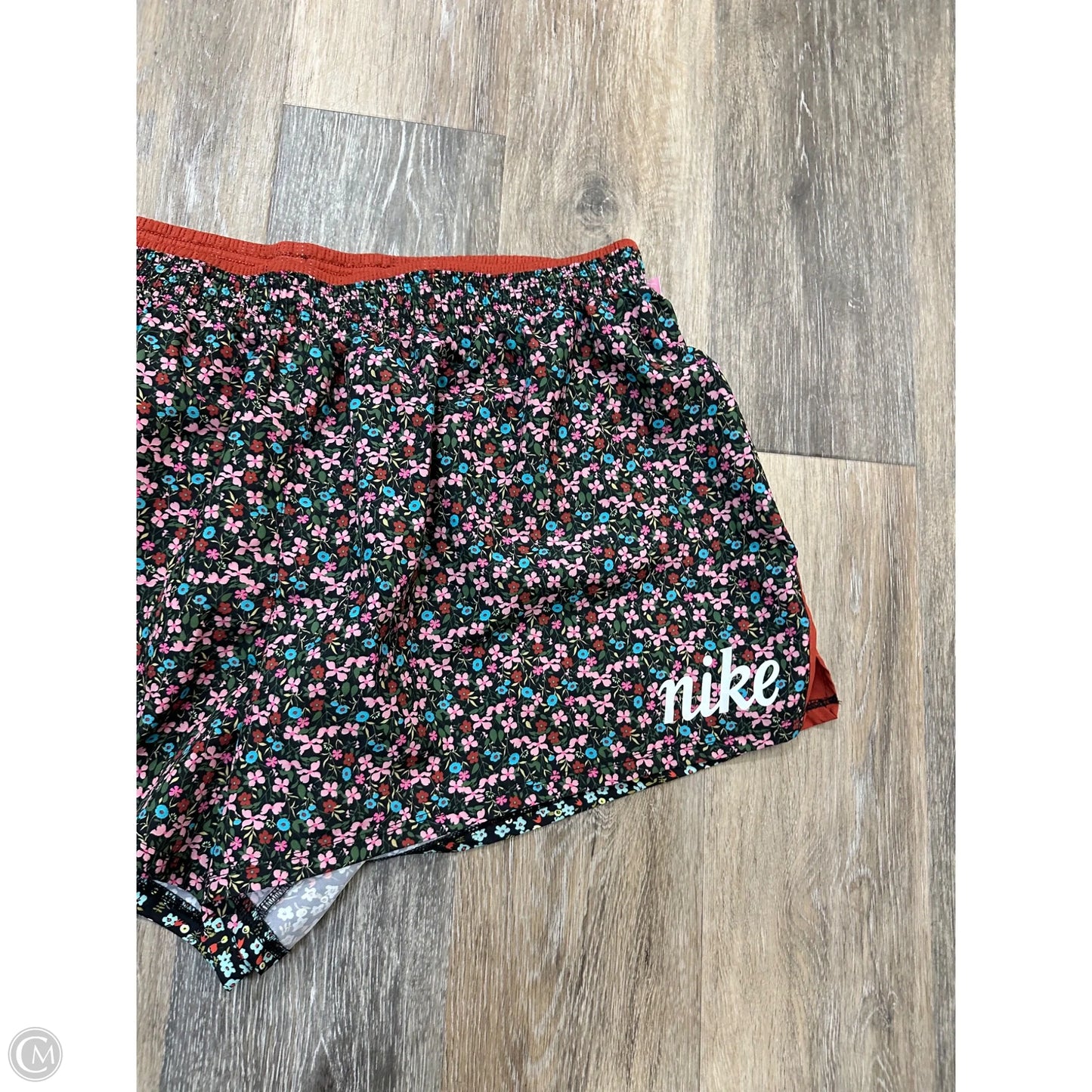 Athletic Shorts By Nike Apparel In Floral Print, Size: 1x
