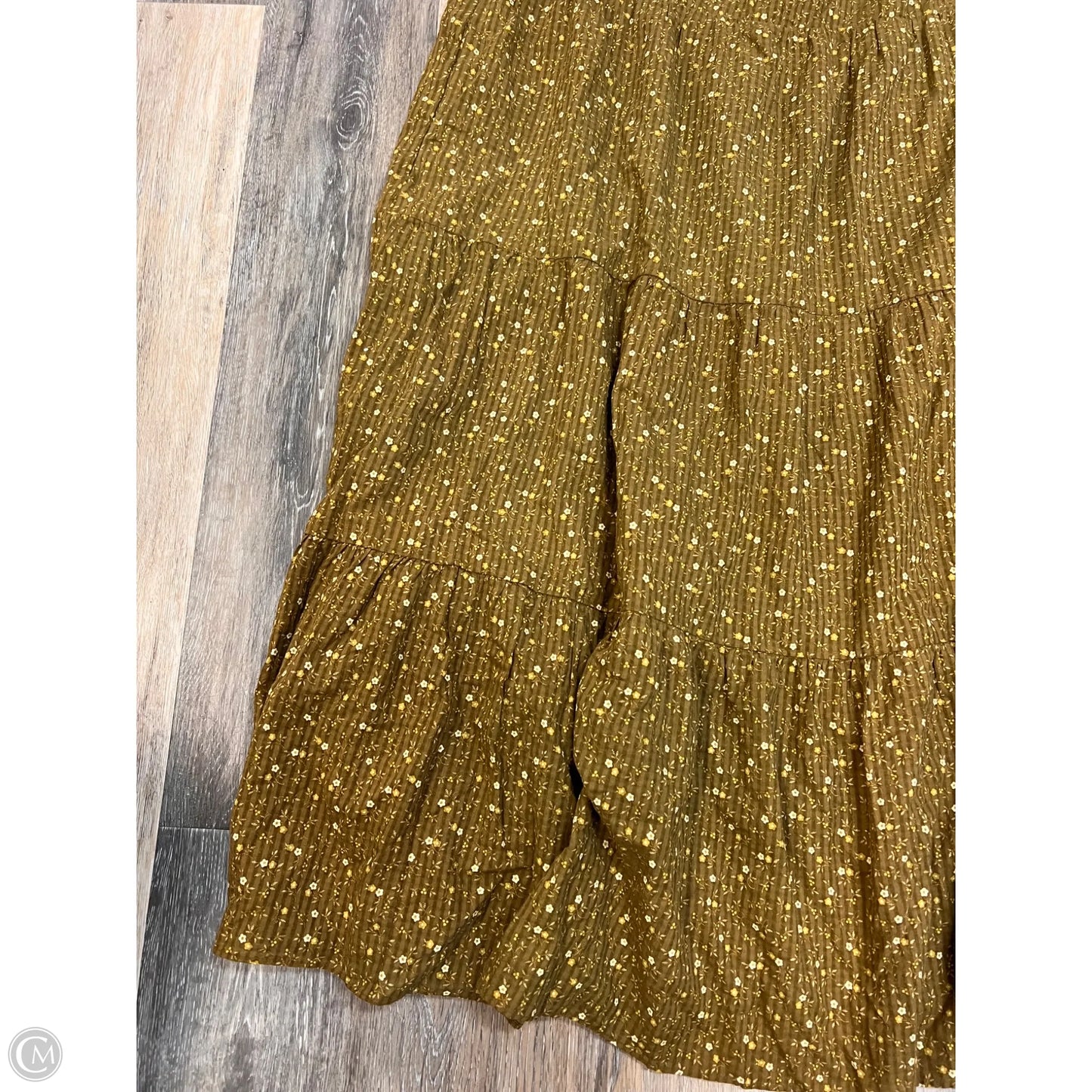 -Dress Casual Maxi By Madewell In Green, Size: 2x