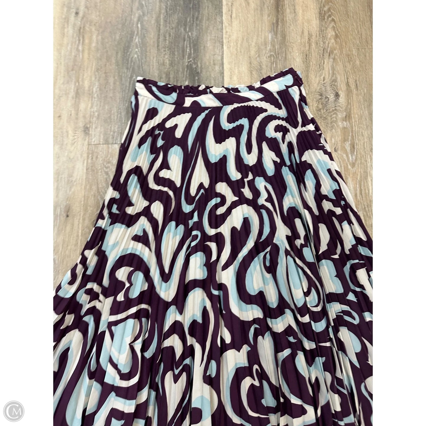 Skirt Midi By Anthropologie In Purple, Size: M