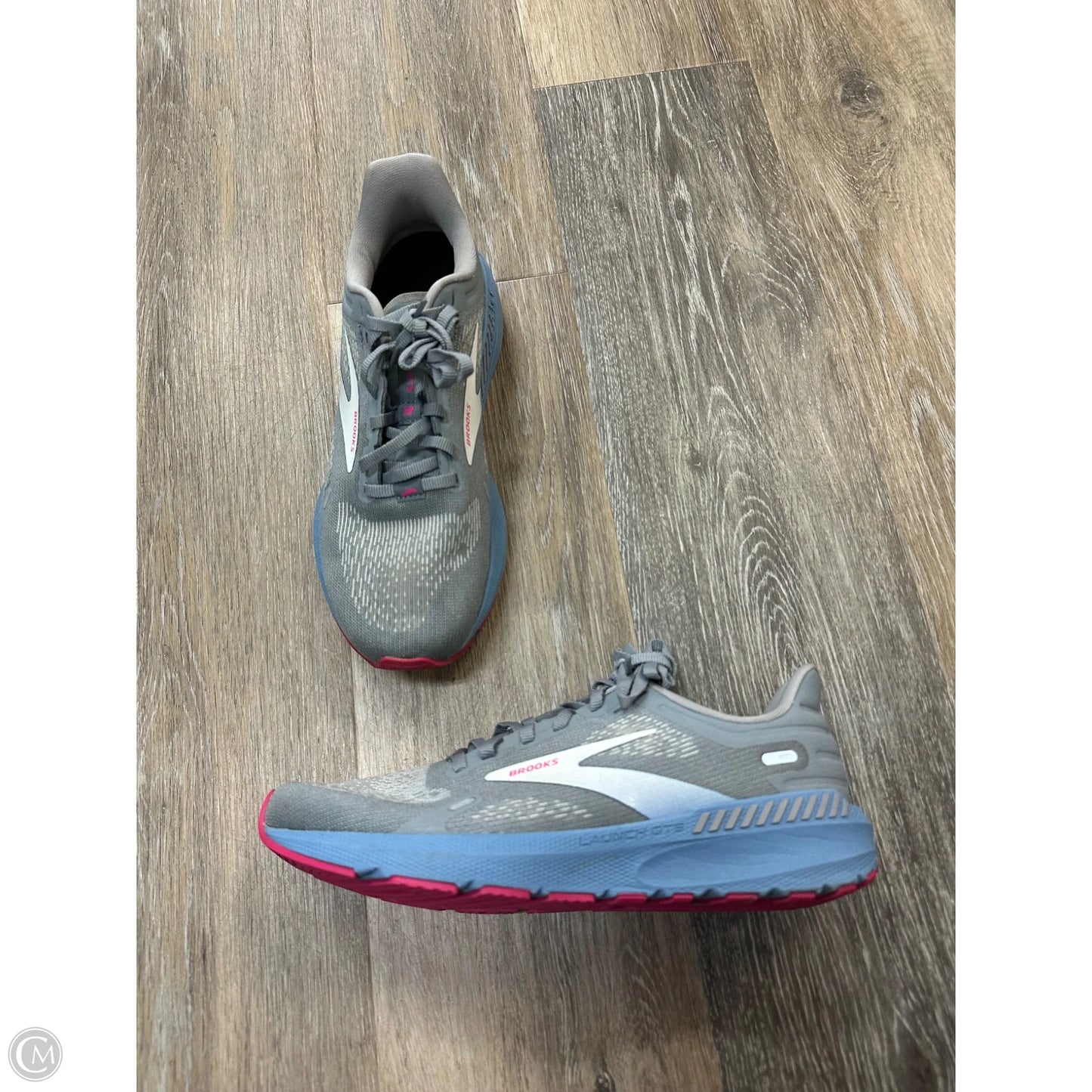 Shoes Athletic By Brooks In Grey, Size: 7