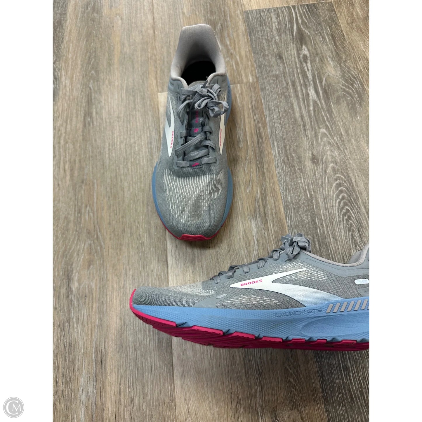 Shoes Athletic By Brooks In Grey, Size: 7
