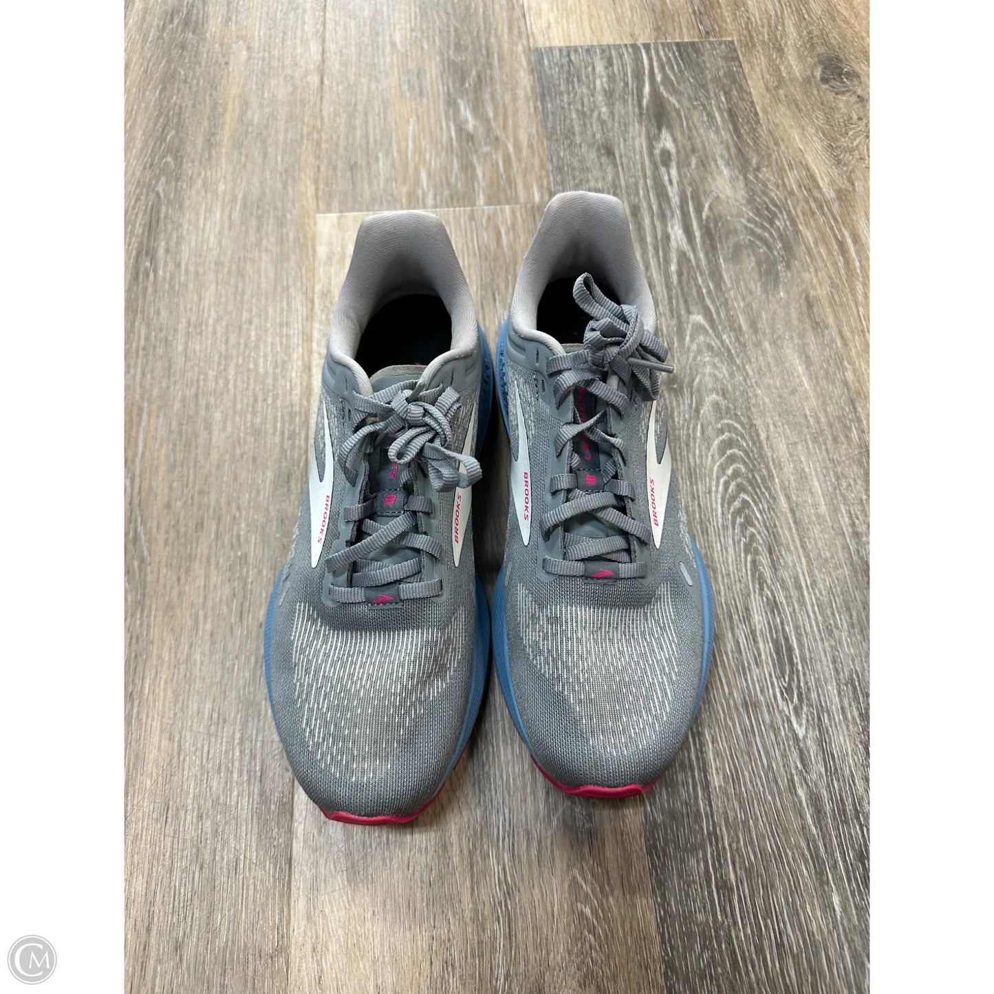 Shoes Athletic By Brooks In Grey, Size: 7