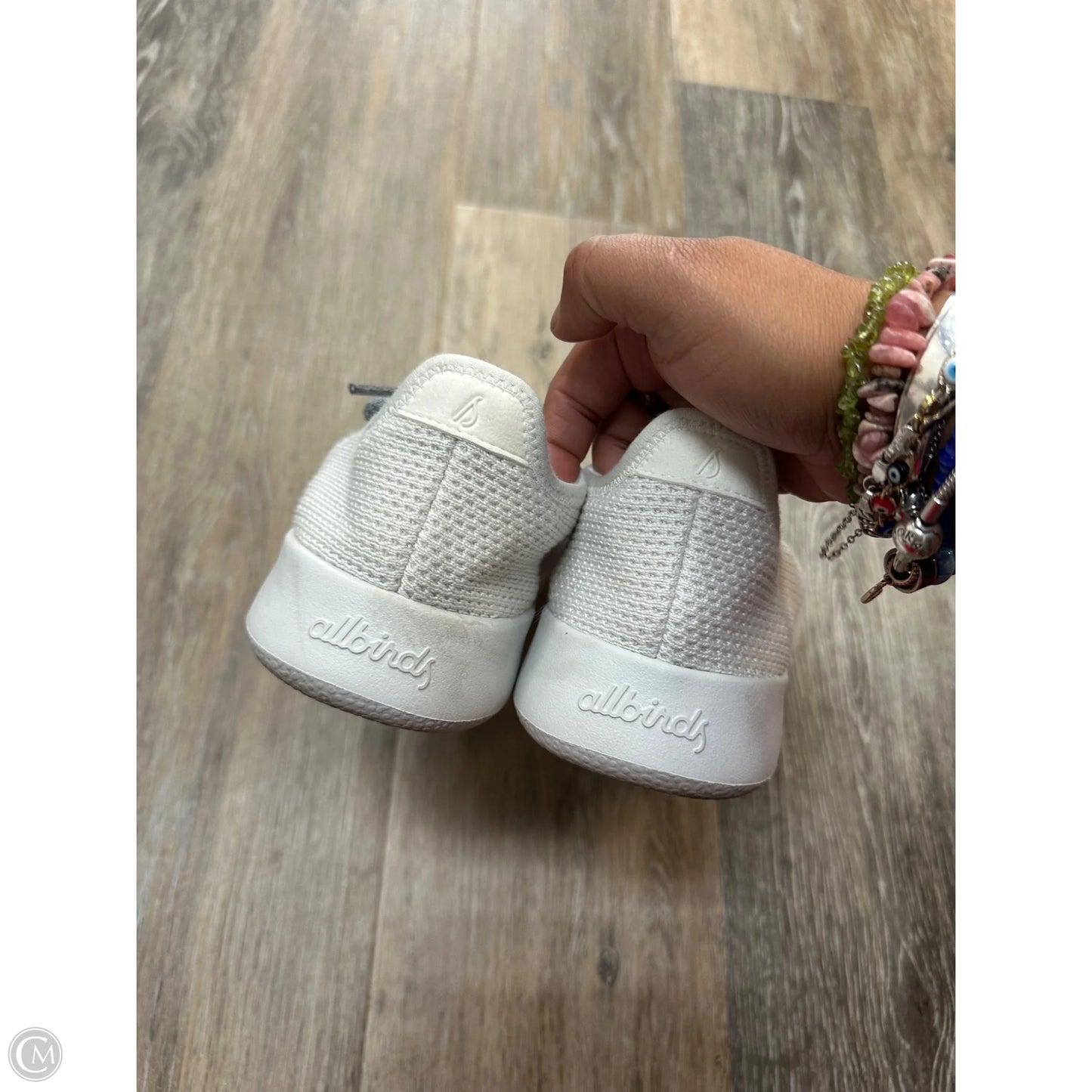 Shoes Athletic By Allbirds In White, Size: 7