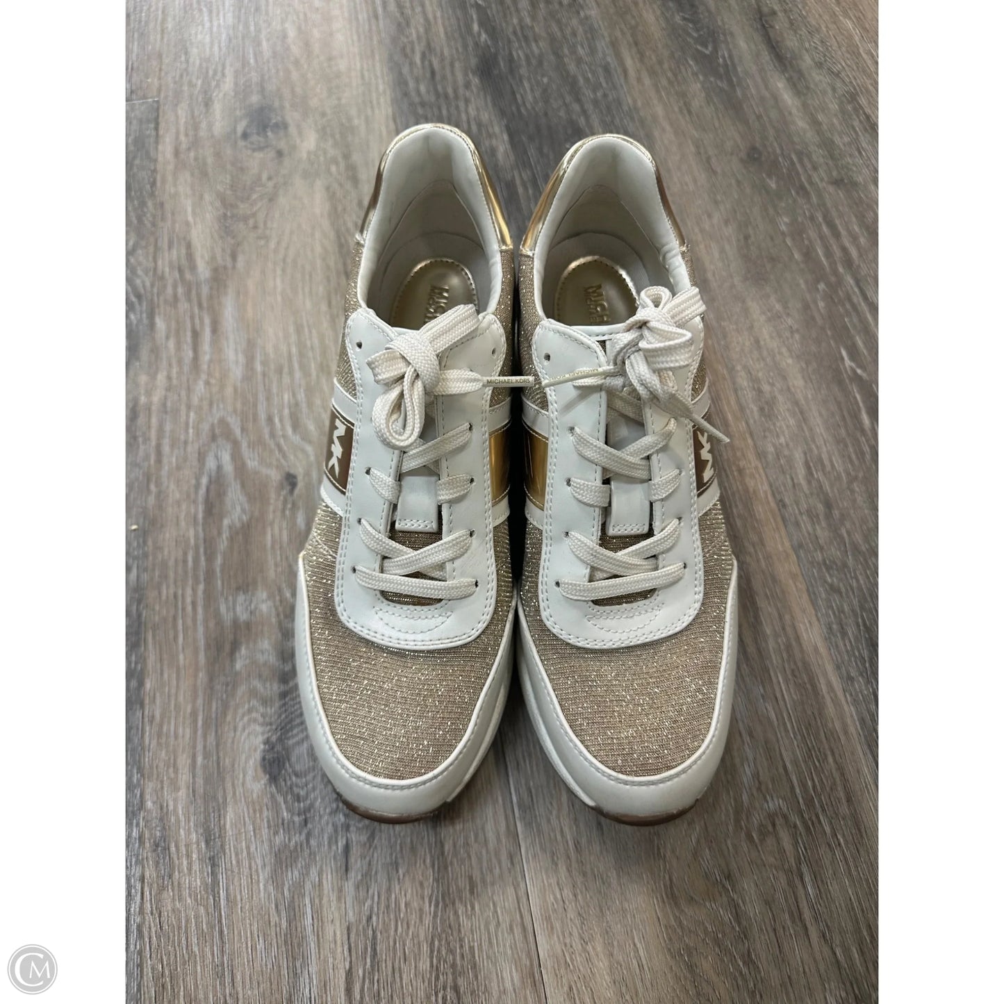 Shoes Designer By Michael Kors In White, Size: 8