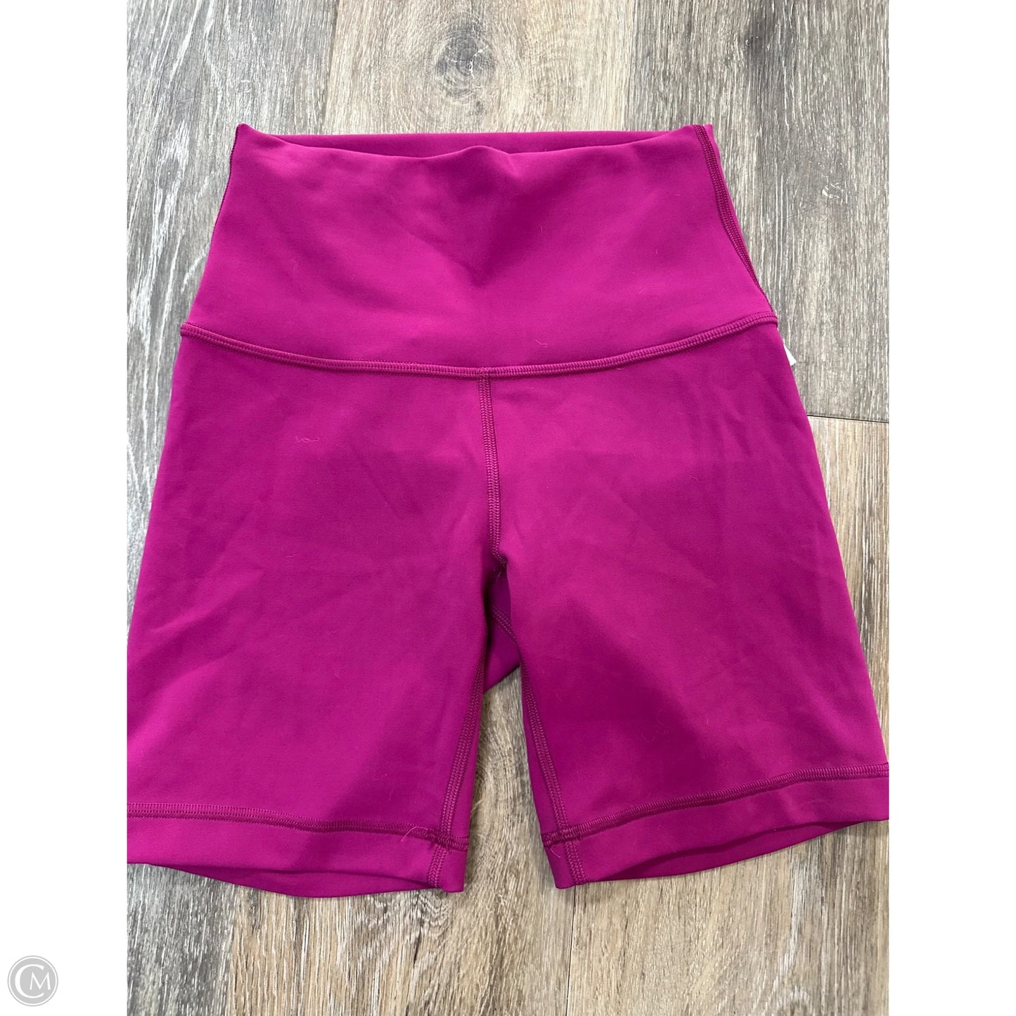 Athletic Shorts By Lululemon In Pink, Size: 2
