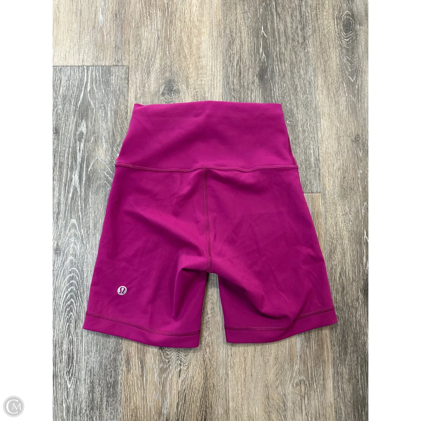 Athletic Shorts By Lululemon In Pink, Size: 2