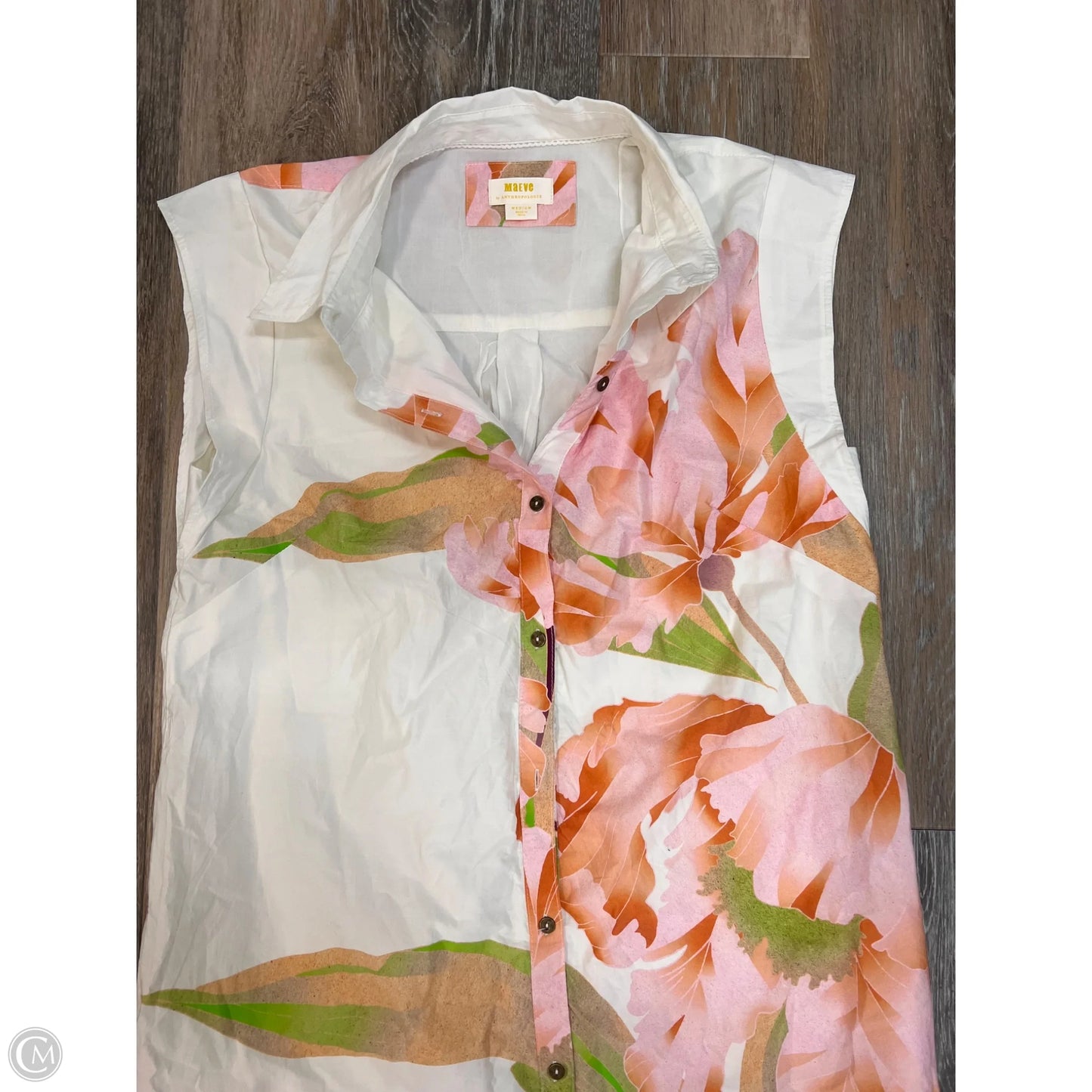 Dress Casual Maxi By Maeve In Floral Print, Size: M