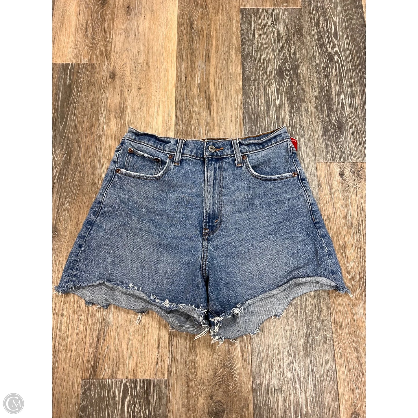 Shorts By Abercrombie And Fitch In Blue Denim, Size: 6