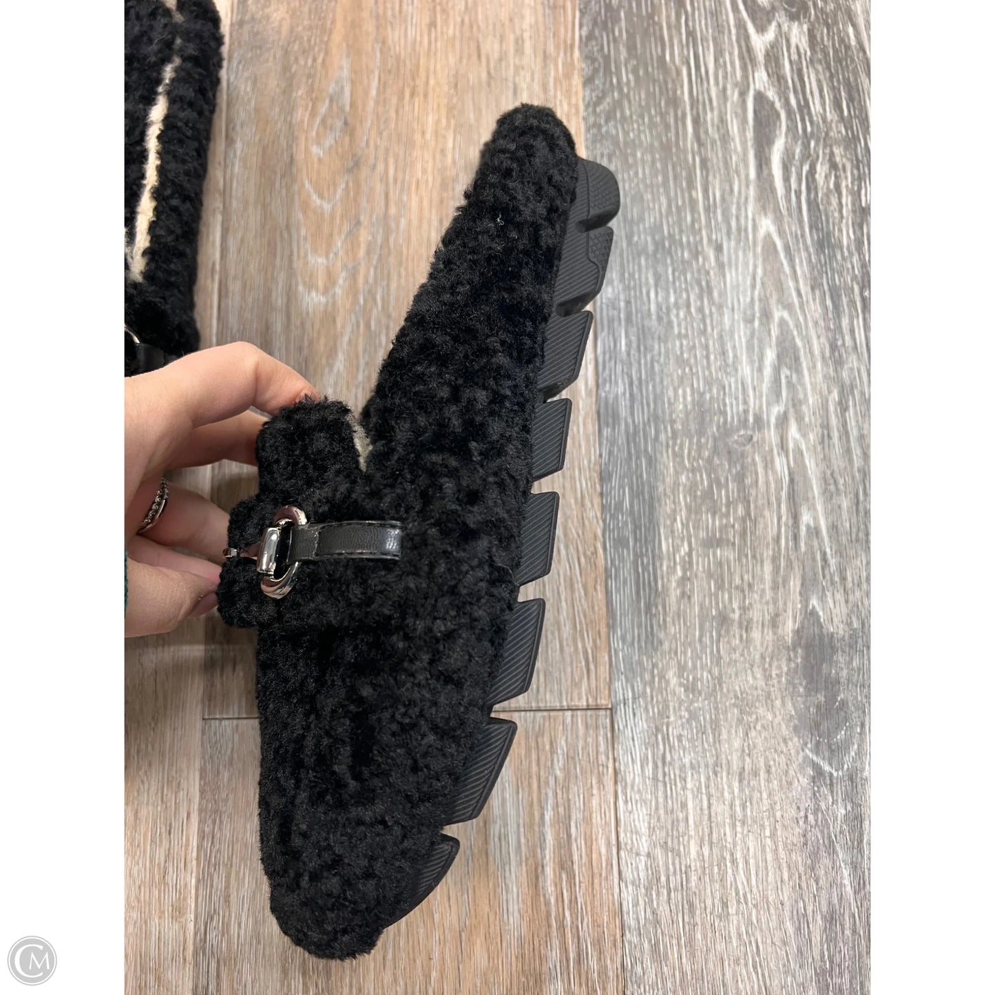 Shoes Flats By Mia In Black, Size: 7.5