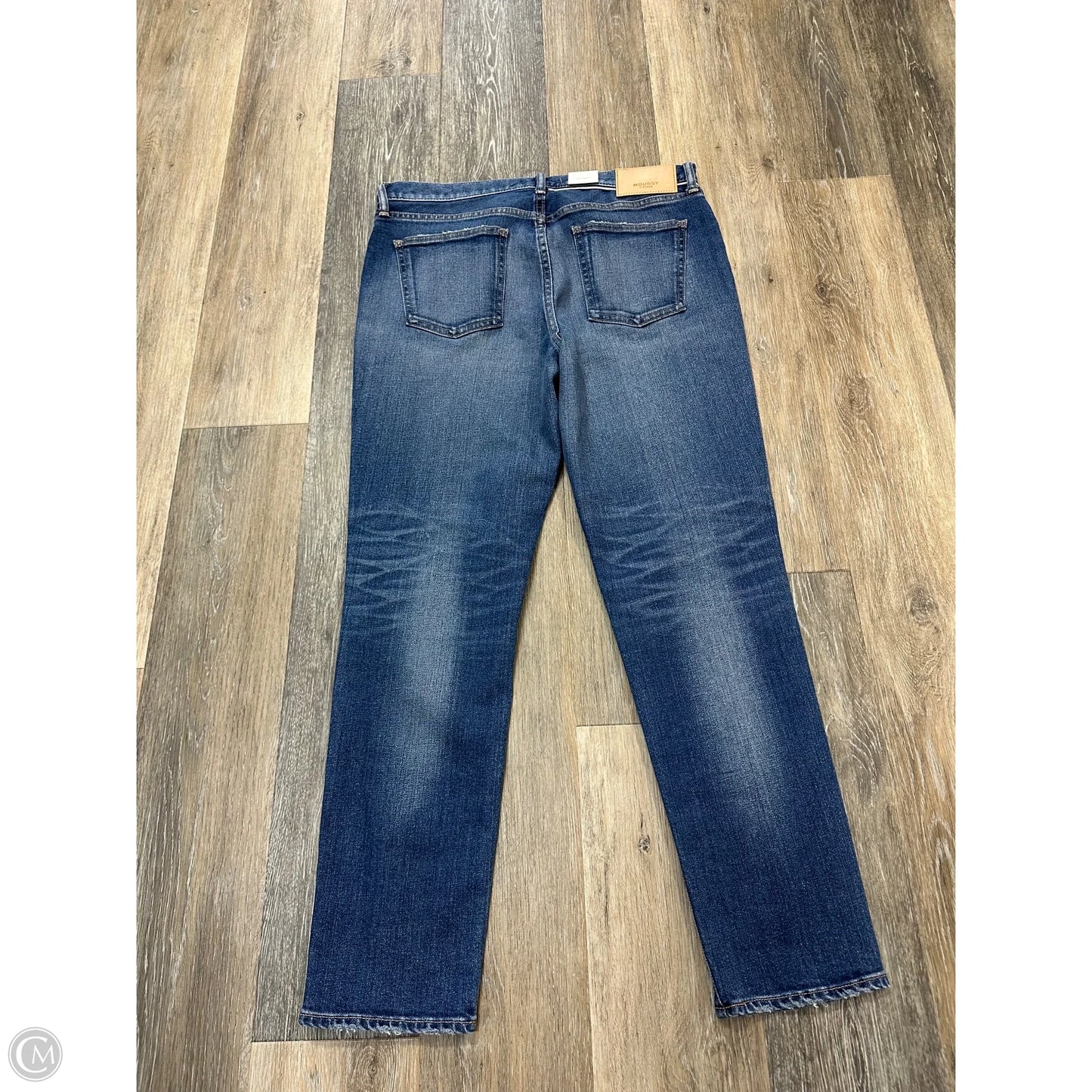 Jeans Skinny By Moussy In Blue Denim, Size: 10
