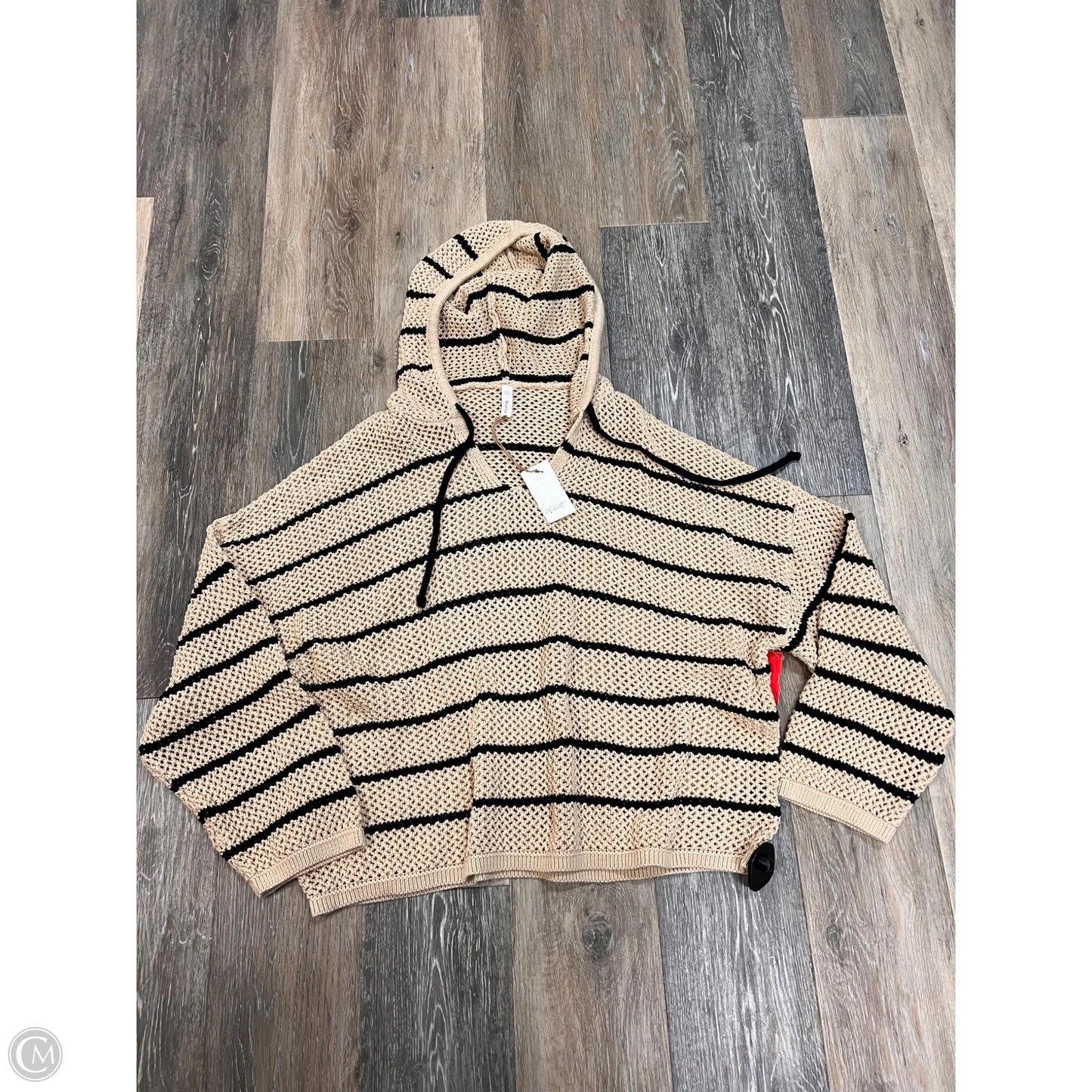 Sweater By Wishlist In Striped Pattern, Size: L