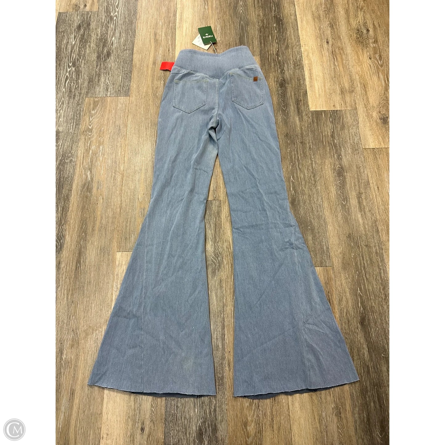 Jeans Flared By Halara In Blue Denim, Size: Xs