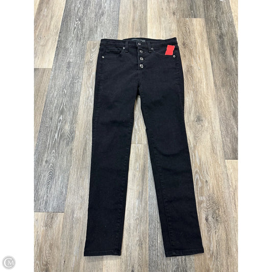 Jeans Skinny By Veronica Beard In Black Denim, Size: 6