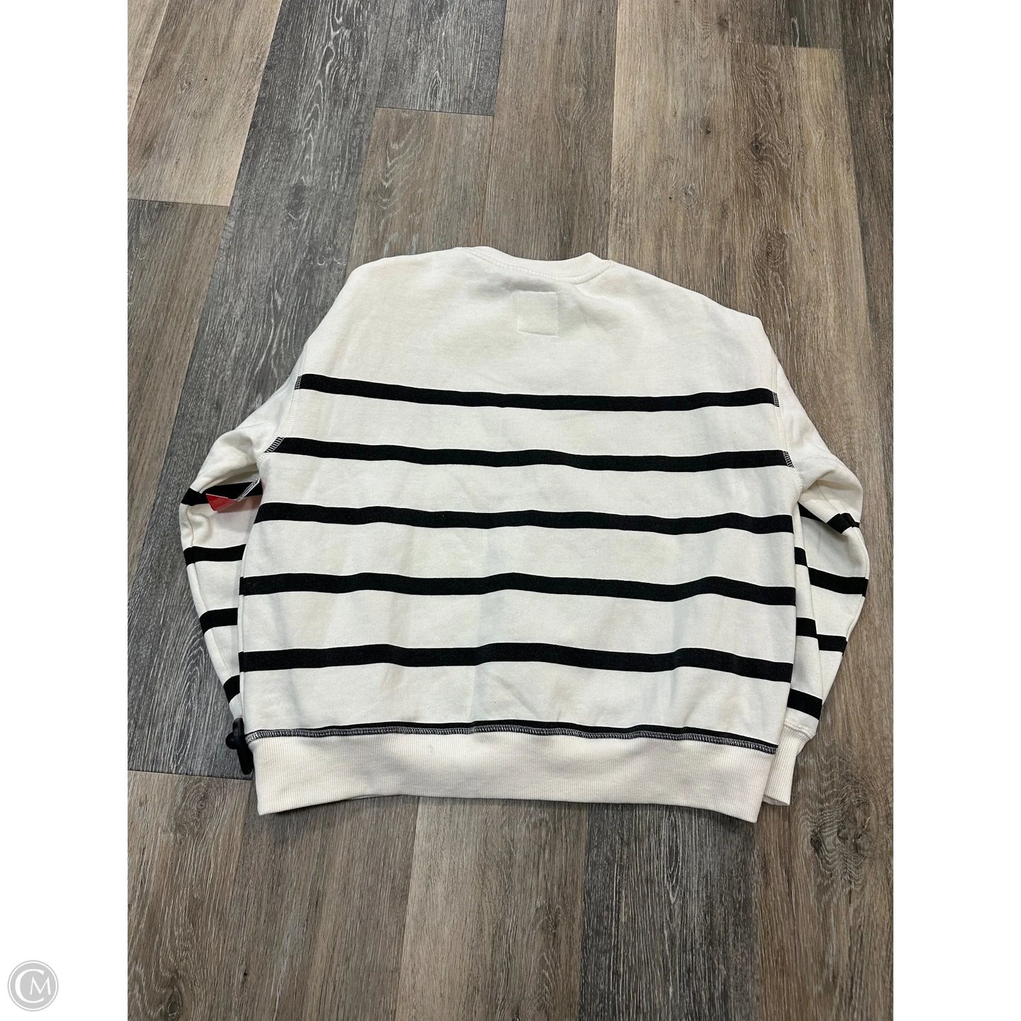 Sweatshirt Crewneck By Lazy Sunday In Striped Pattern, Size: S