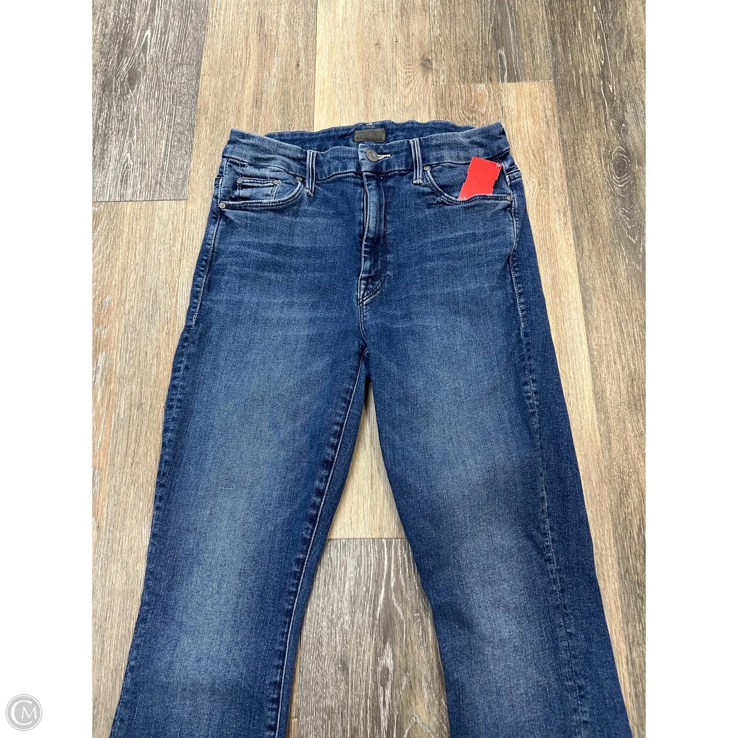 Jeans Skinny By Mother In Blue Denim, Size: 4